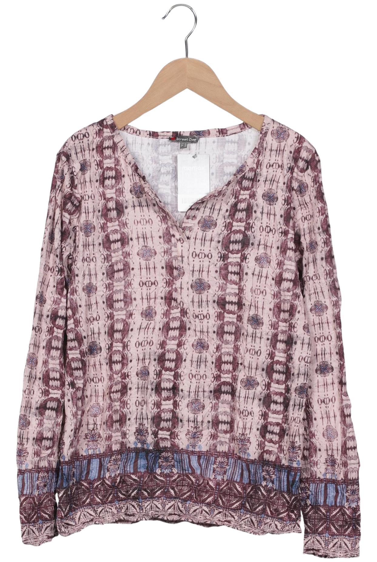 

Street One Damen Langarmshirt, pink, Gr. 38