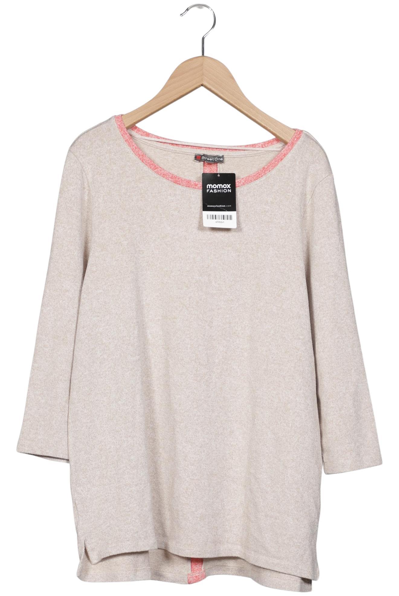 

Street One Damen Pullover, beige, Gr. 42