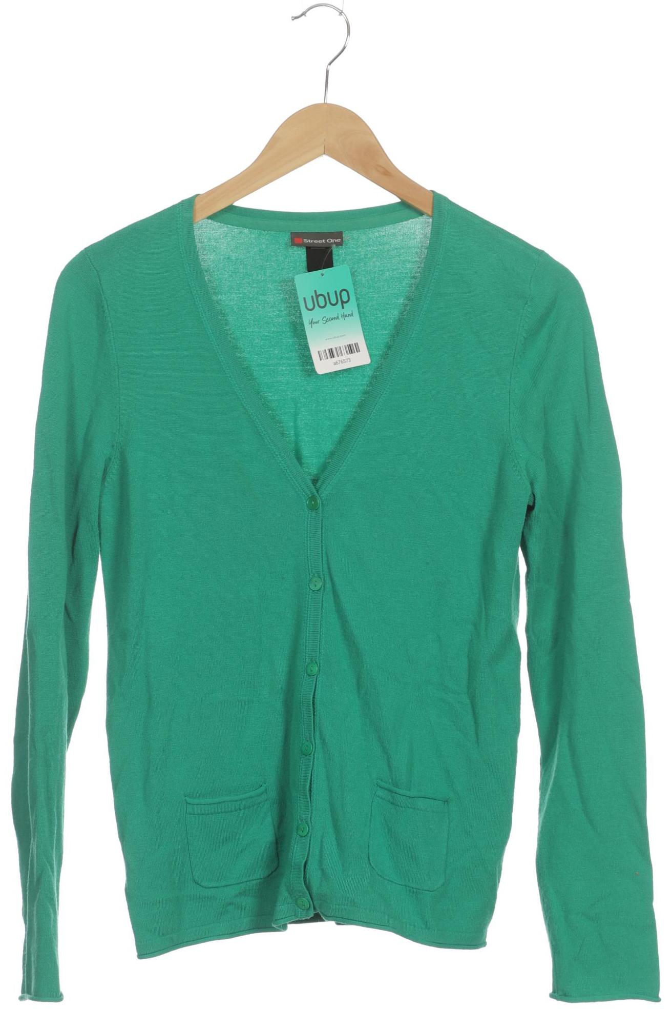 

Street One Damen Strickjacke, grün, Gr. 36