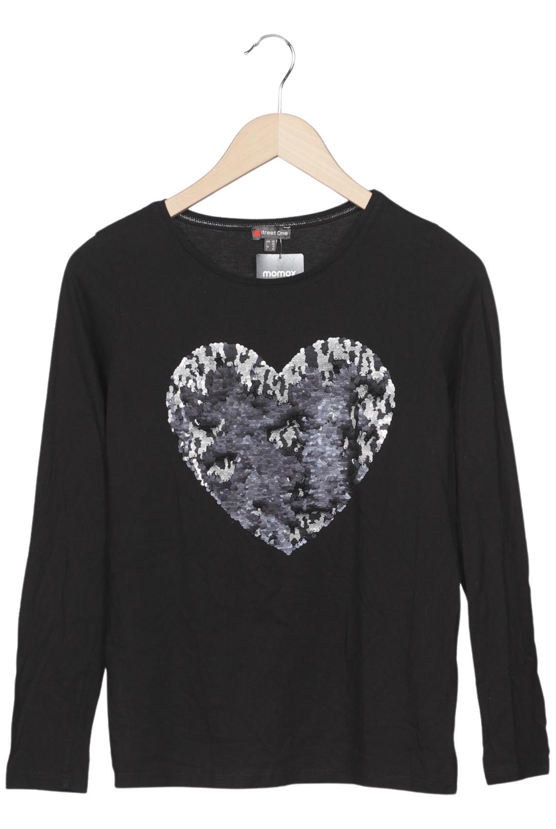 

Street One Damen Langarmshirt, schwarz, Gr. 36