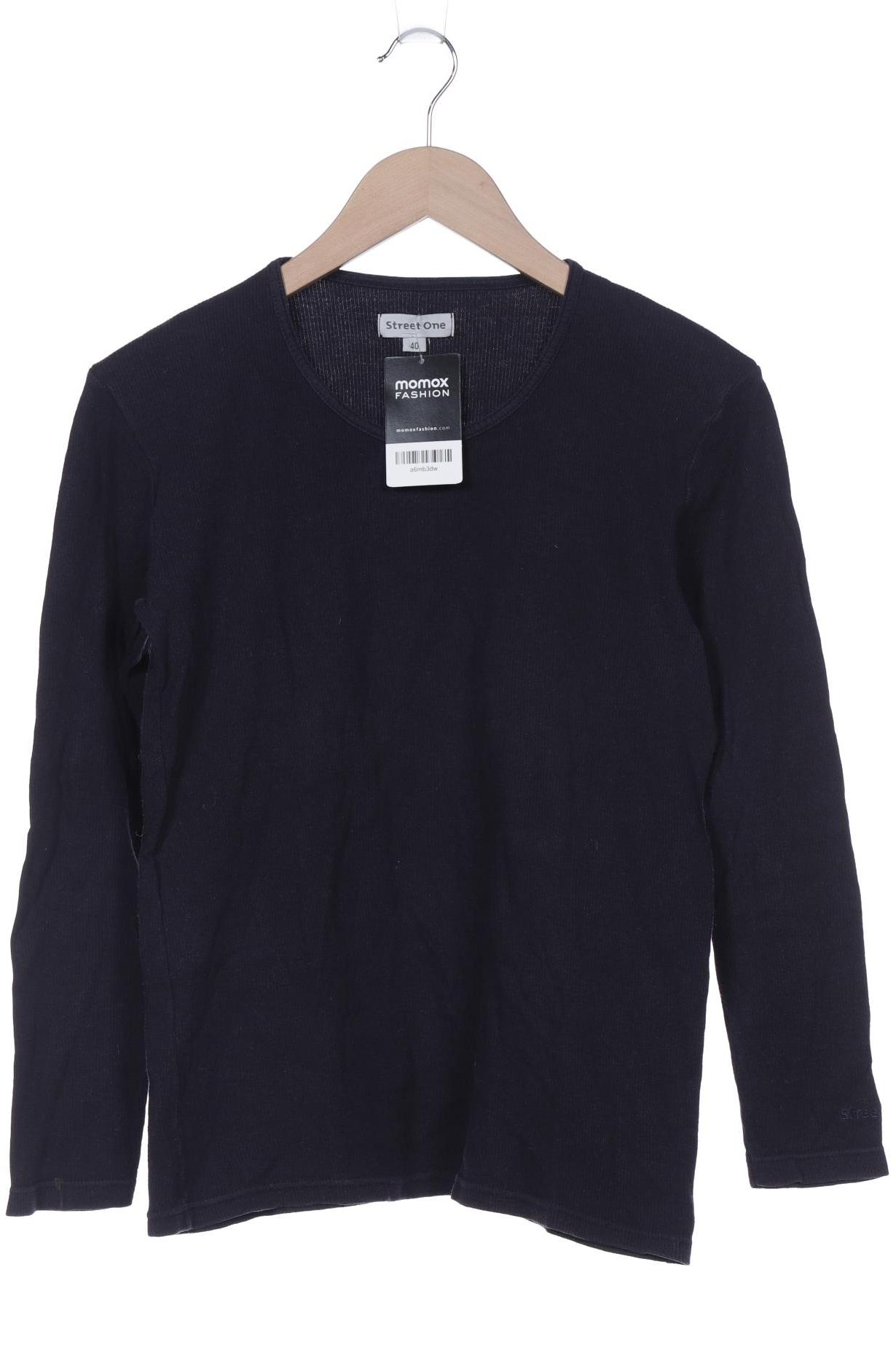 

Street One Damen Langarmshirt, marineblau, Gr. 40