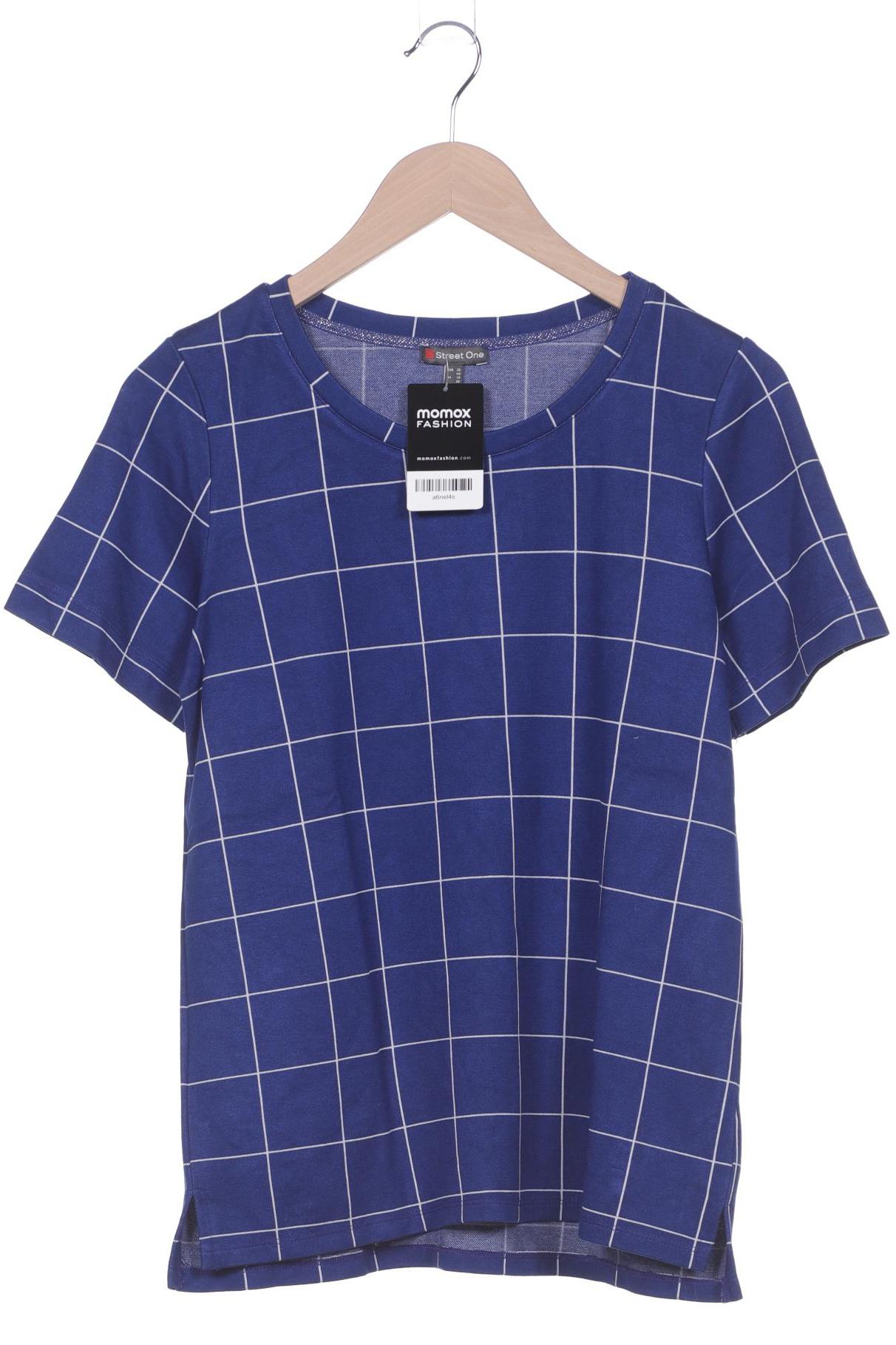 

Street One Damen T-Shirt, blau, Gr. 36
