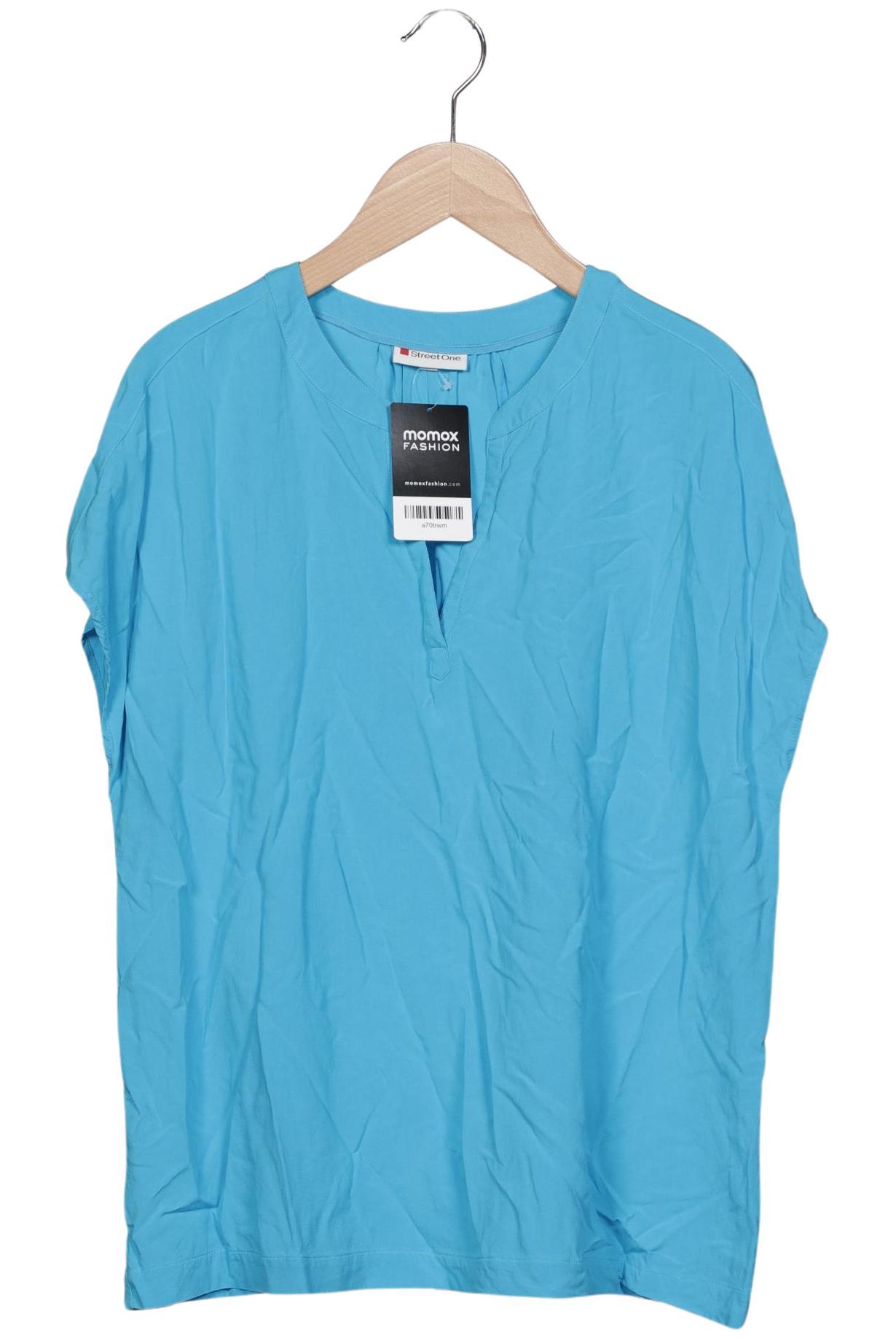 

Street One Damen Bluse, blau, Gr. 40