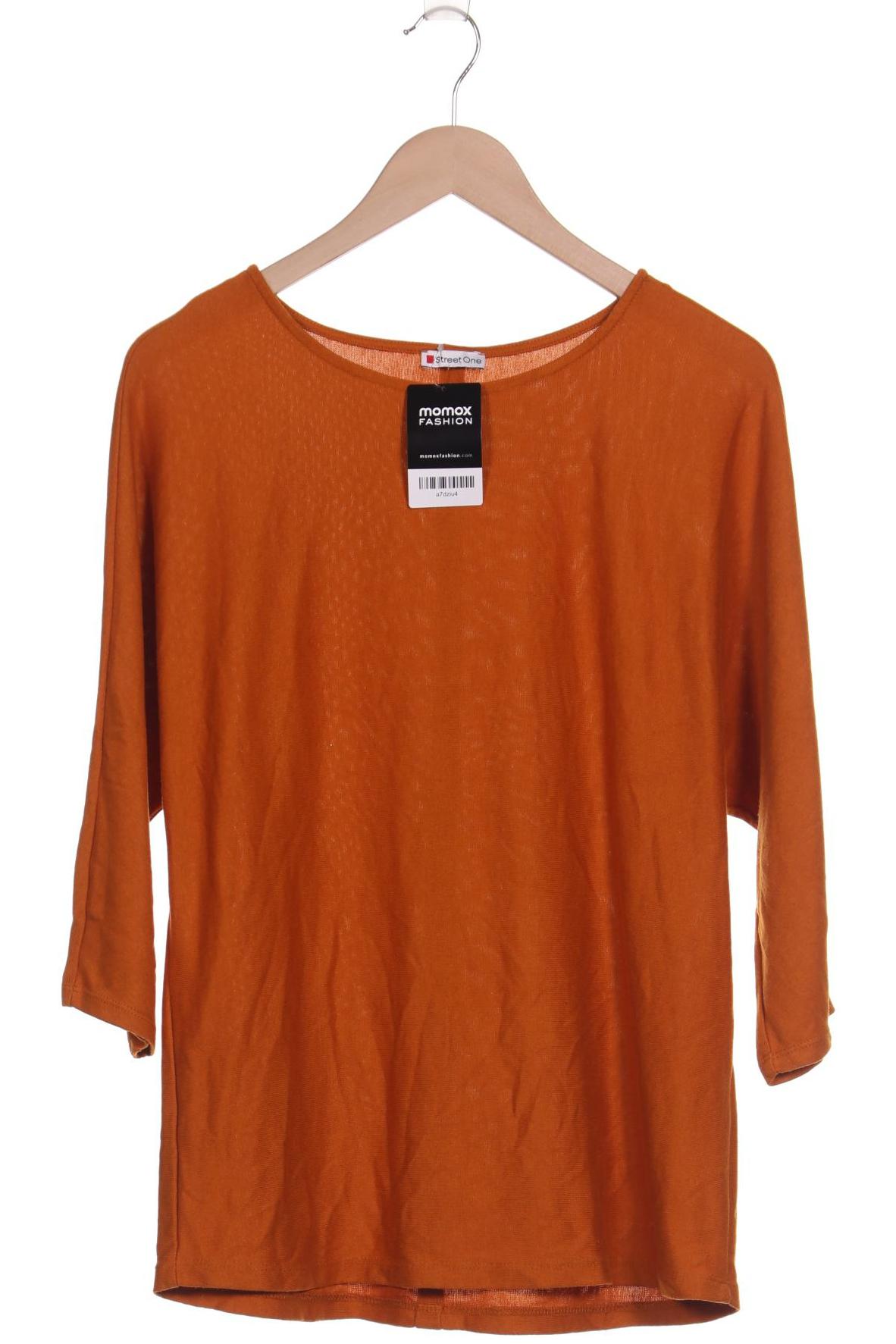 

Street One Damen Pullover, orange, Gr. 42