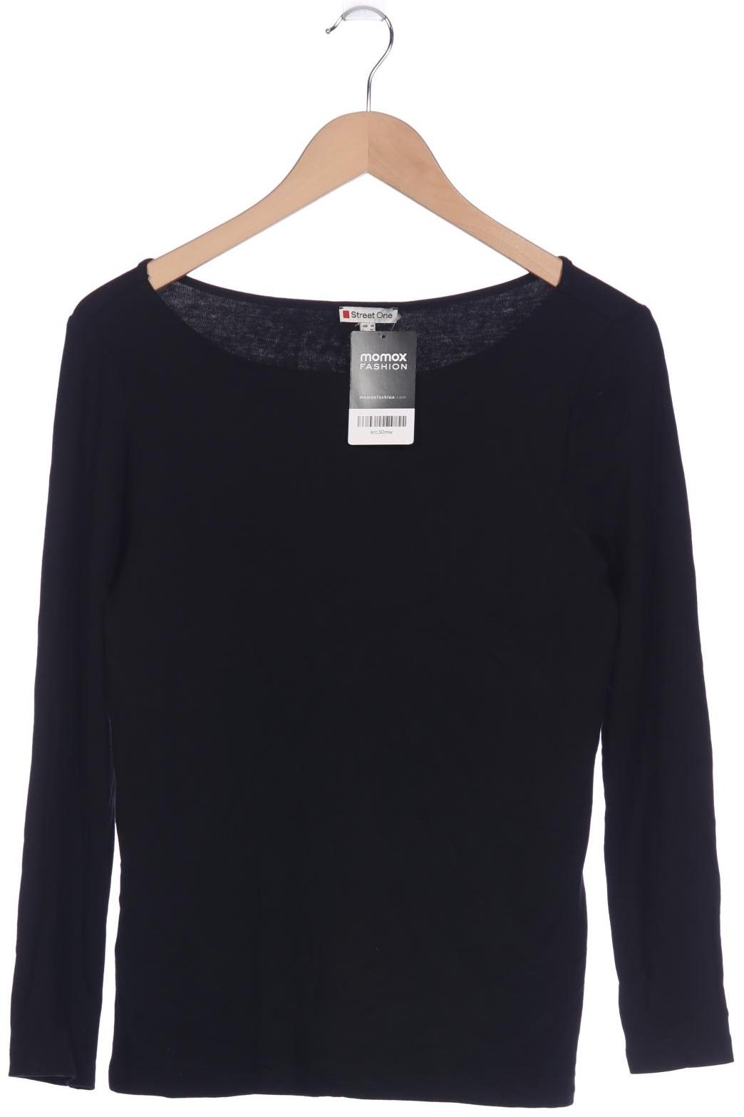 

Street One Damen Langarmshirt, schwarz, Gr. 38