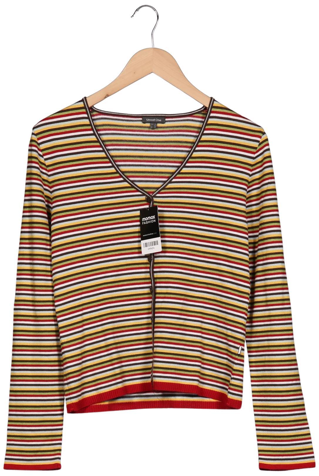 

Street One Damen Strickjacke, mehrfarbig, Gr. 38