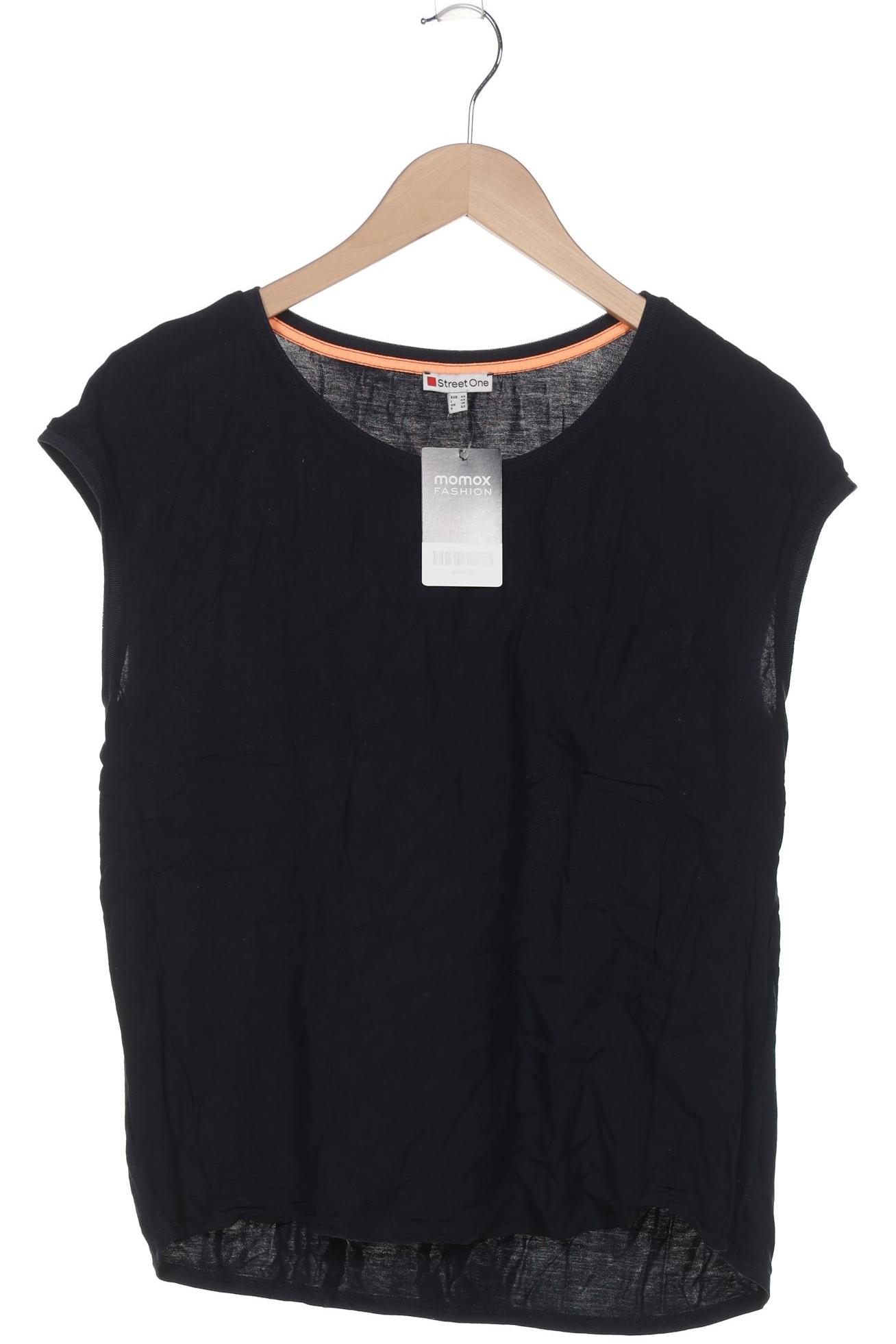 

Street One Damen T-Shirt, marineblau, Gr. 40