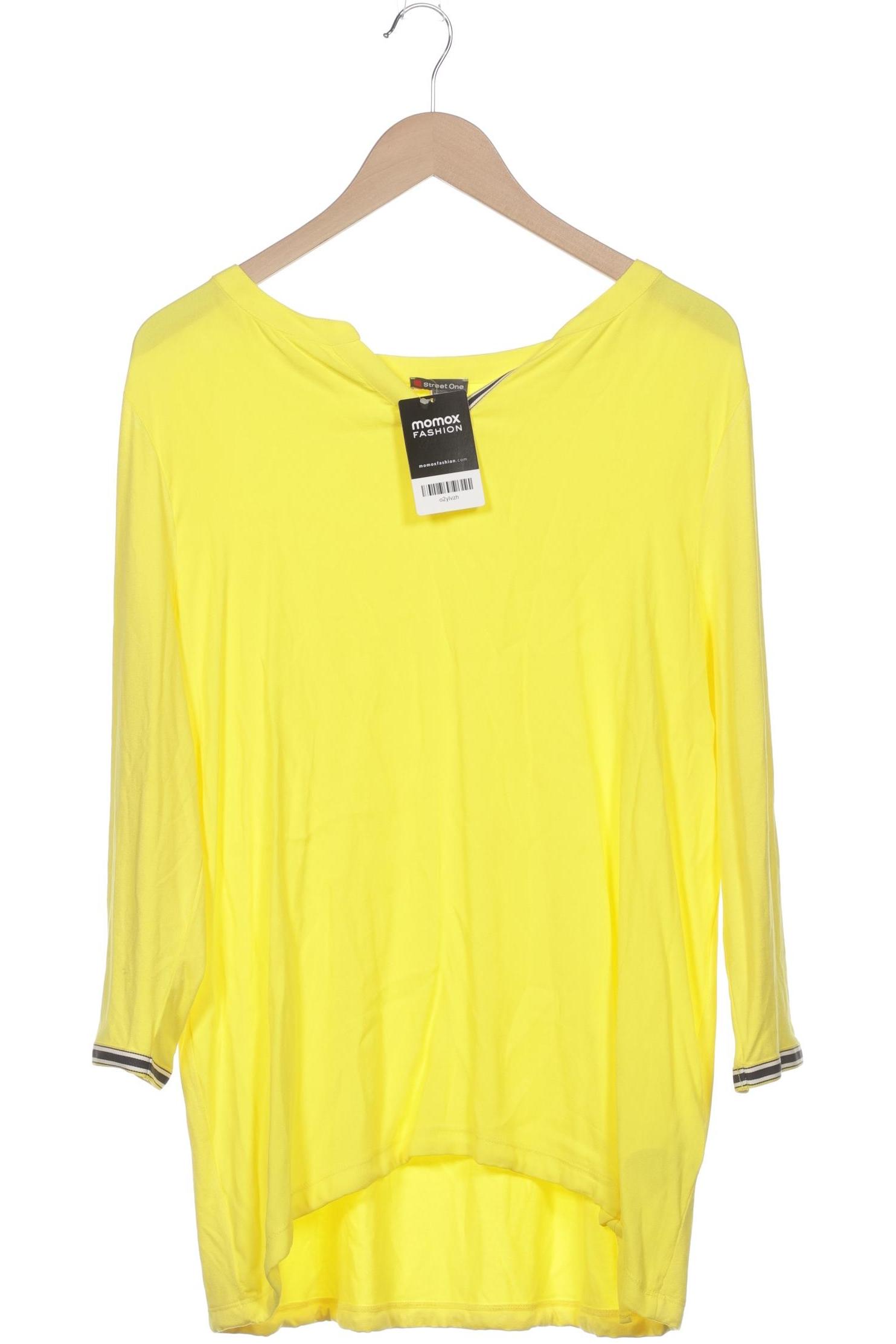 

Street One Damen Langarmshirt, gelb, Gr. 44