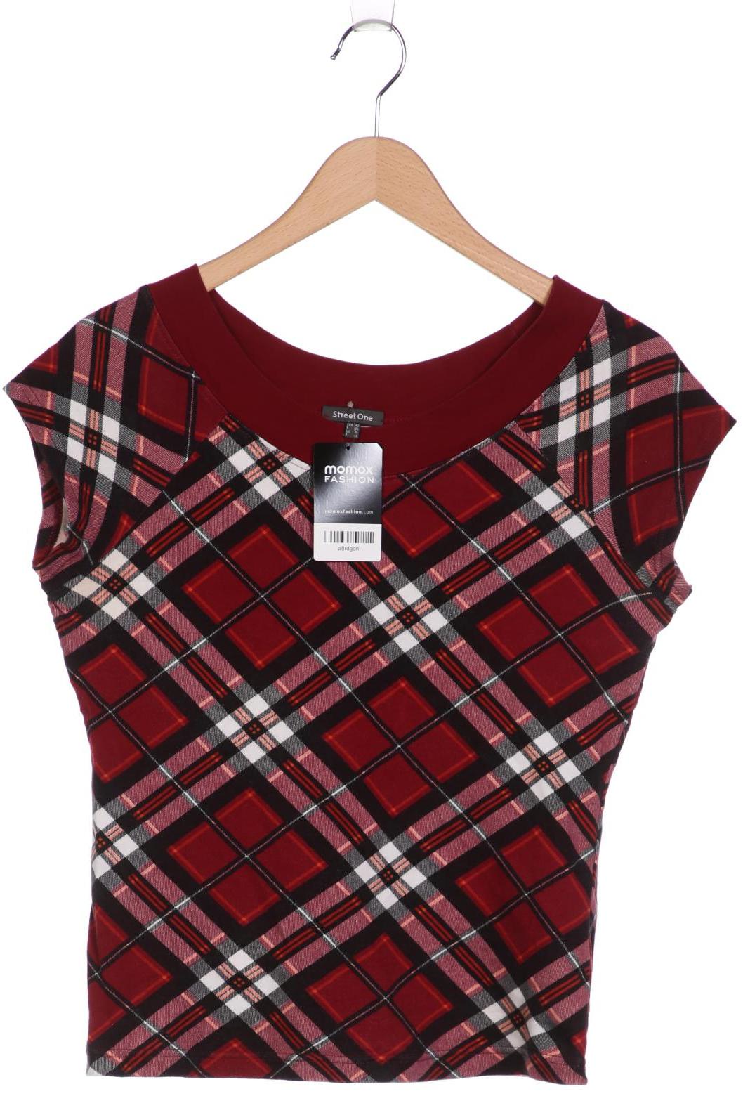 

Street One Damen T-Shirt, rot, Gr. 42