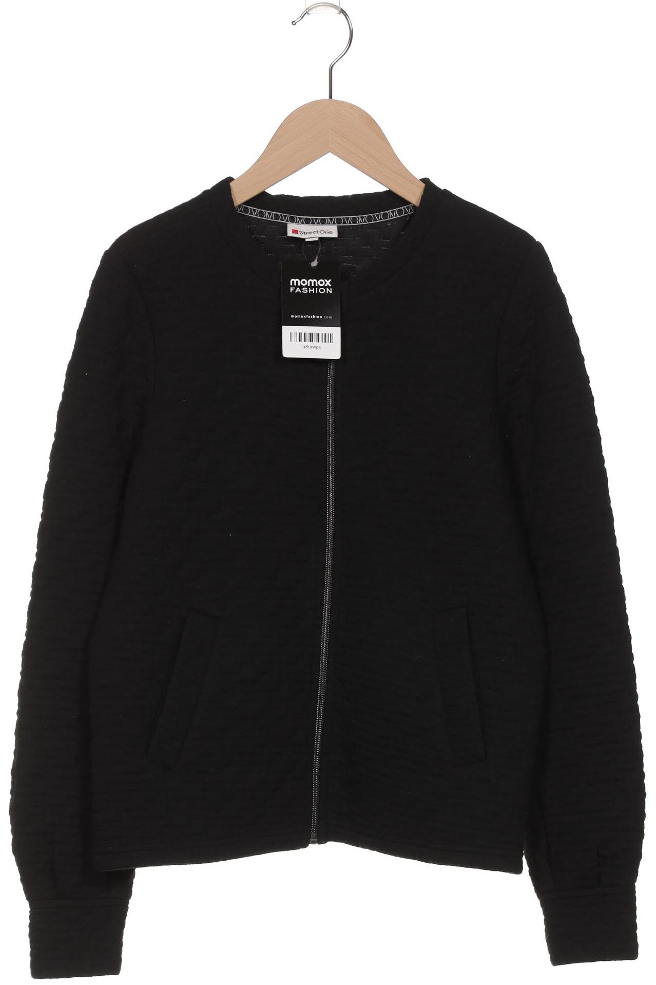 

Street One Damen Sweatshirt, schwarz, Gr. 34
