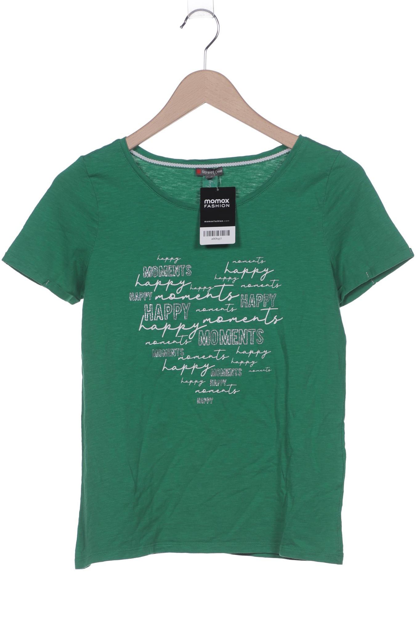 

Street One Damen T-Shirt, grün, Gr. 34