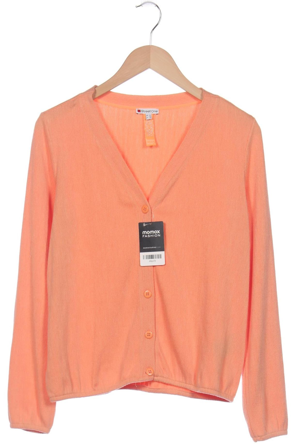 

Street One Damen Strickjacke, orange, Gr. 36