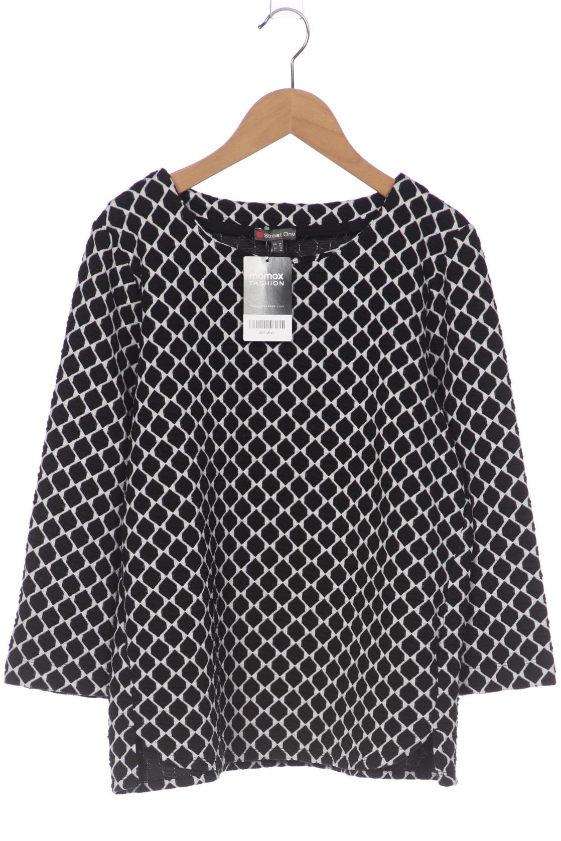 

Street One Damen Sweatshirt, schwarz, Gr. 38