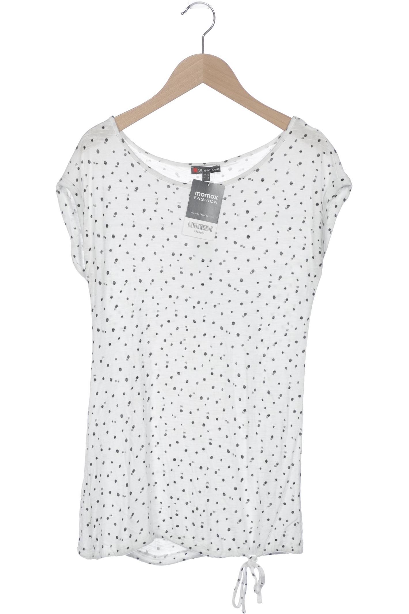 

Street One Damen T-Shirt, weiß, Gr. 34