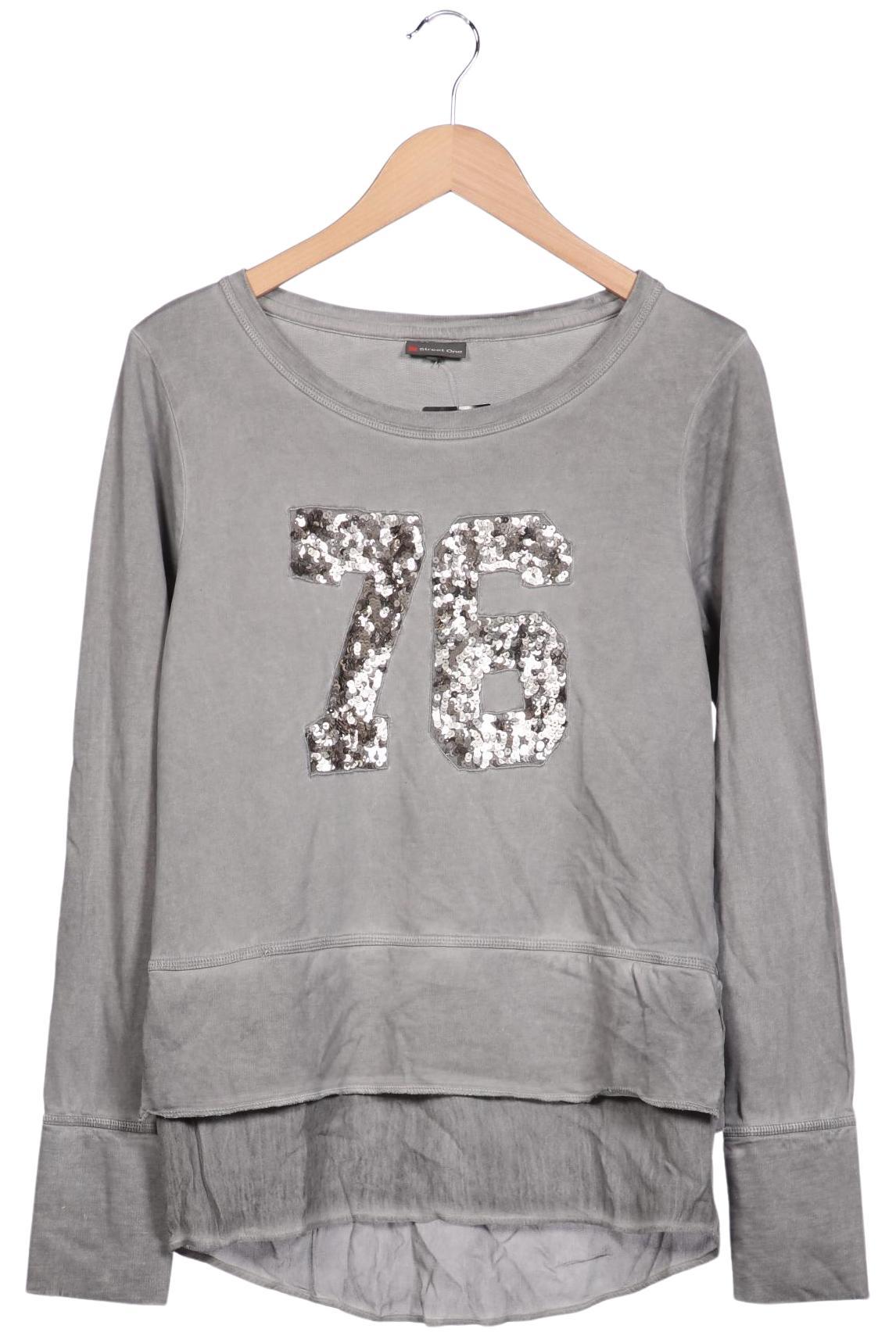 

Street One Damen Sweatshirt, grau, Gr. 38