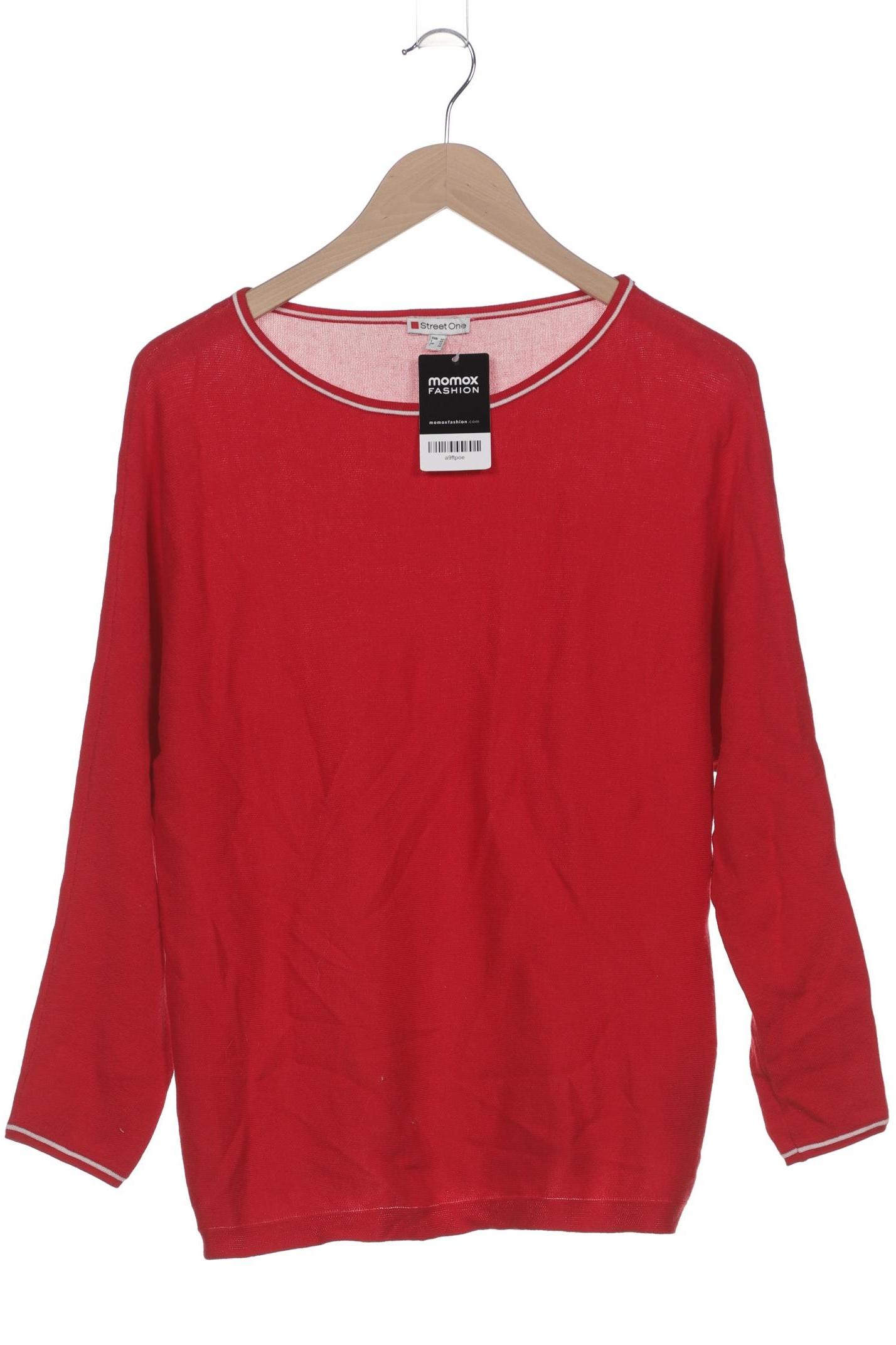 

Street One Damen Pullover, rot, Gr. 38