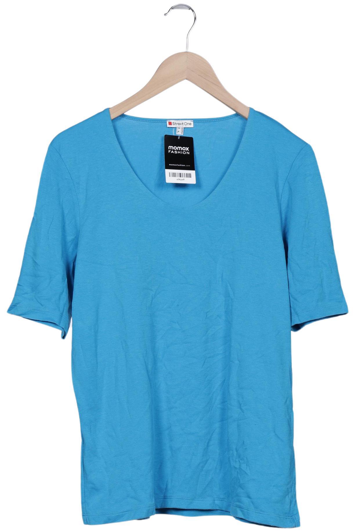 

Street One Damen T-Shirt, blau, Gr. 44