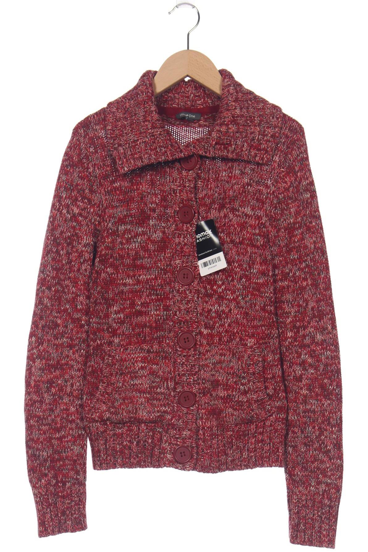 

Street One Damen Strickjacke, rot, Gr. 40