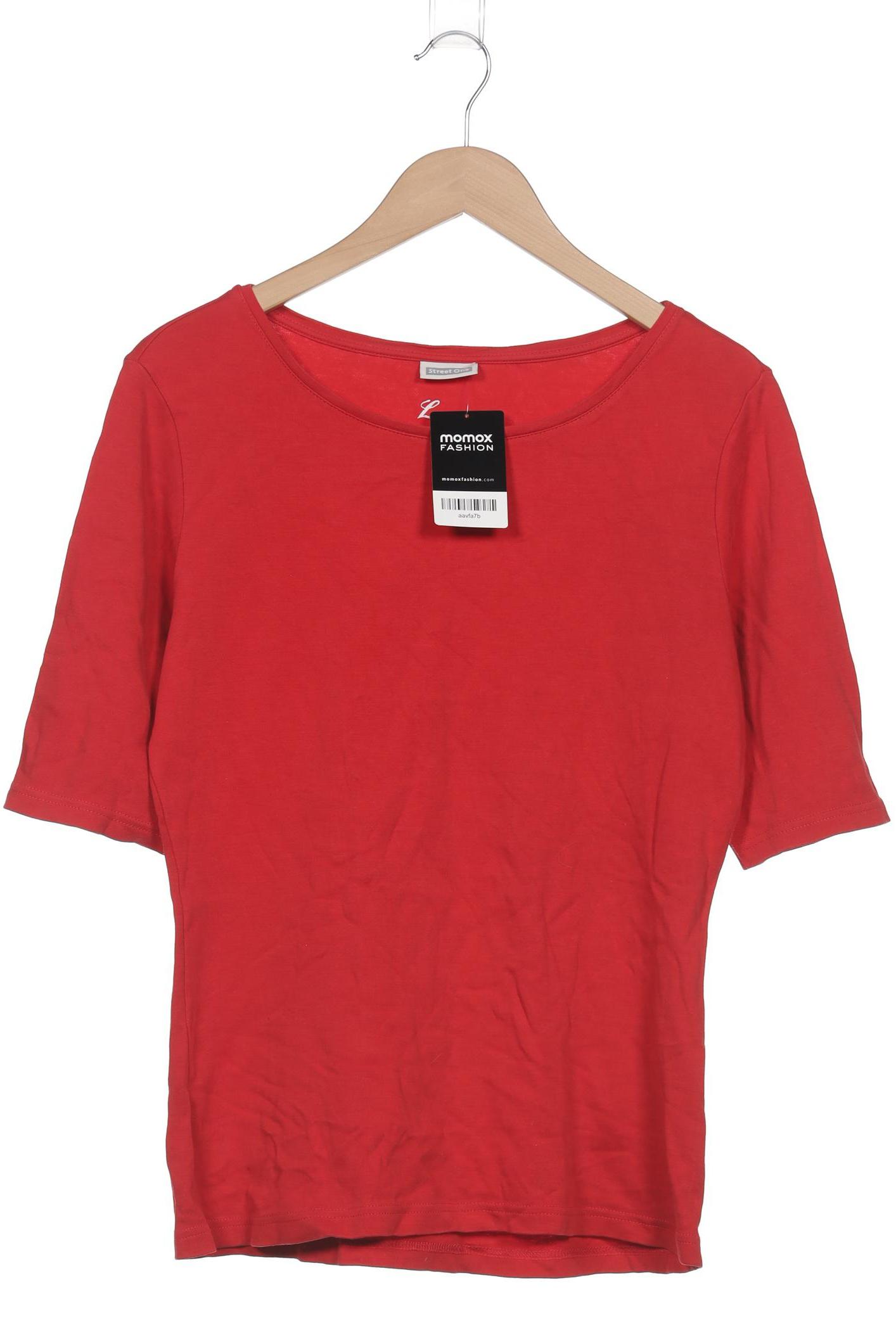 

Street One Damen T-Shirt, rot, Gr. 44