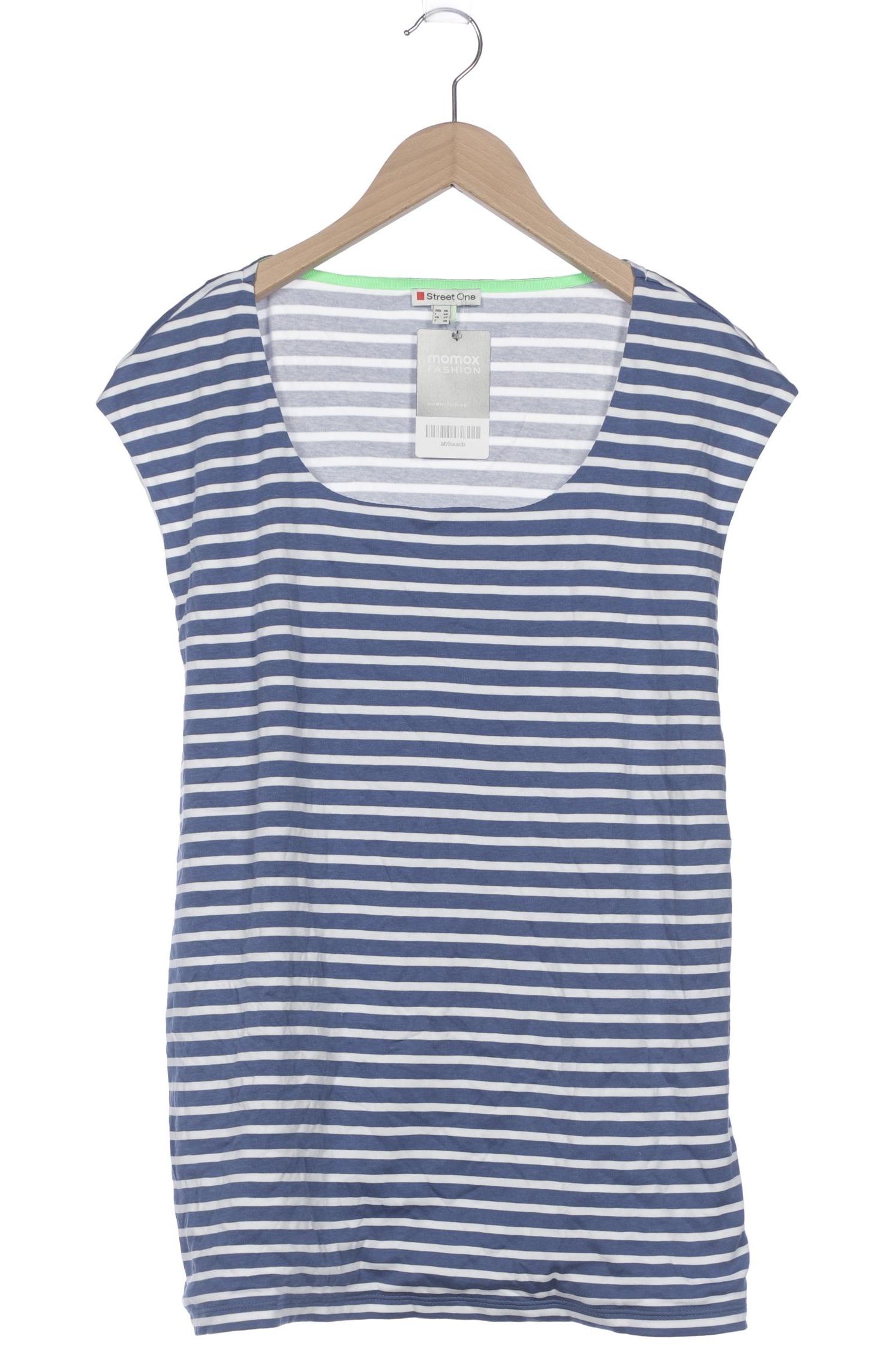 

Street One Damen T-Shirt, blau, Gr. 46