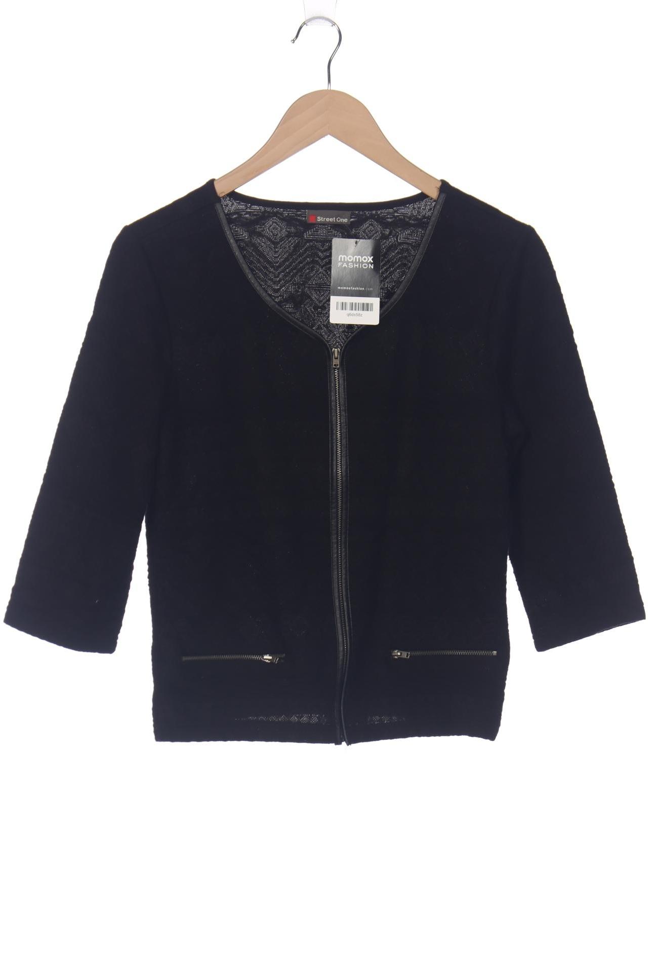 

Street One Damen Strickjacke, schwarz, Gr. 38