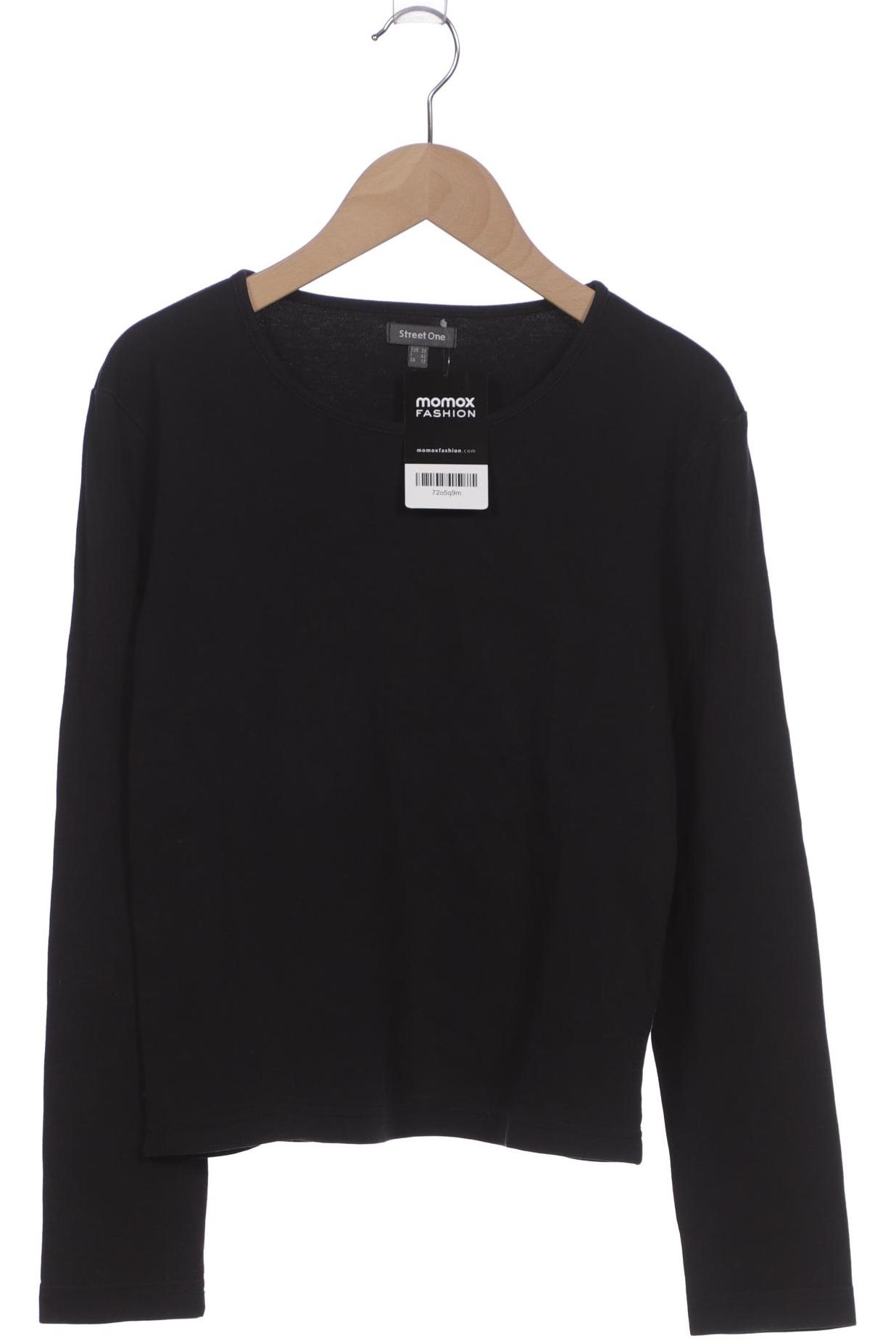

Street One Damen Langarmshirt, schwarz, Gr. 38