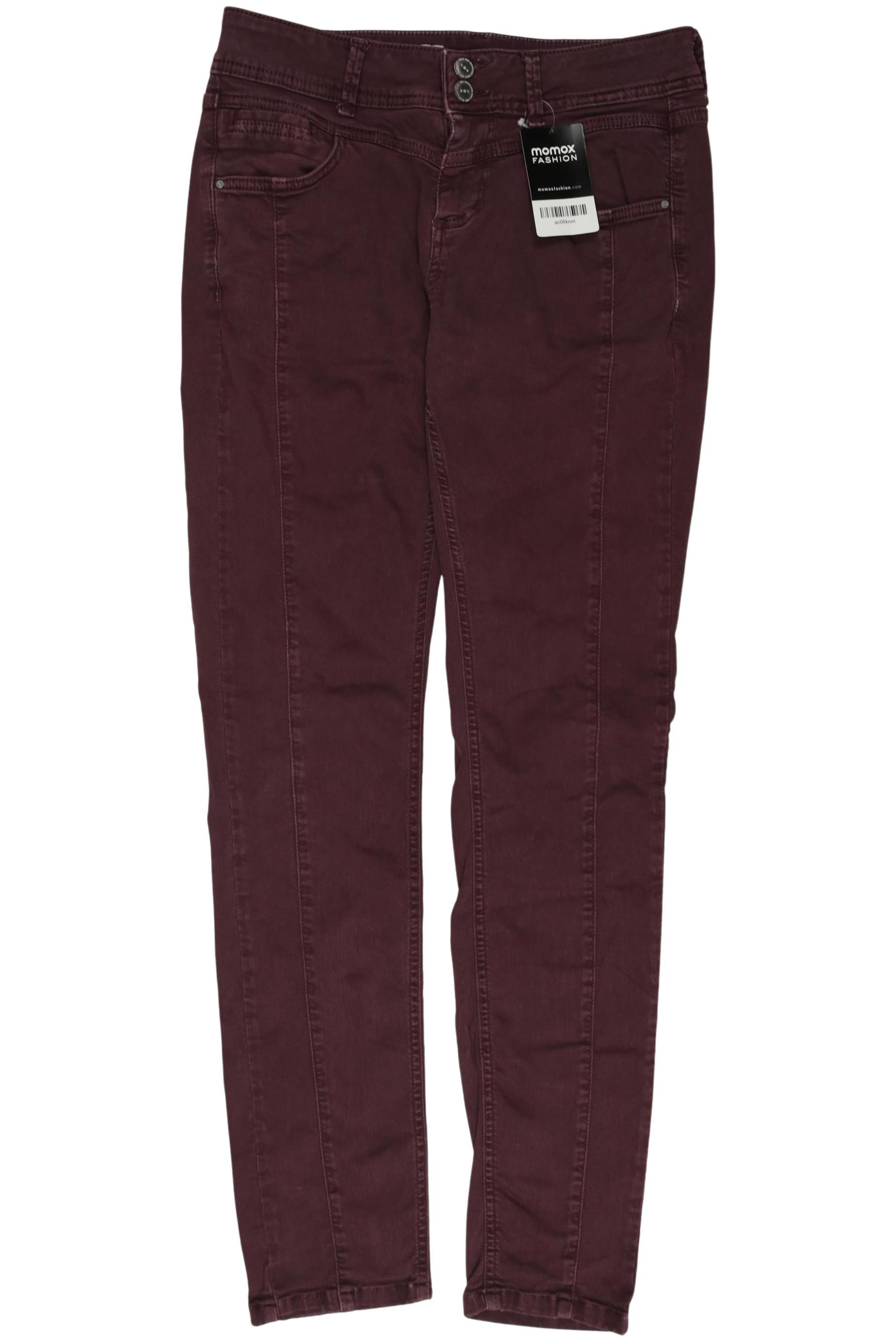 

Street One Damen Jeans, bordeaux, Gr. 26
