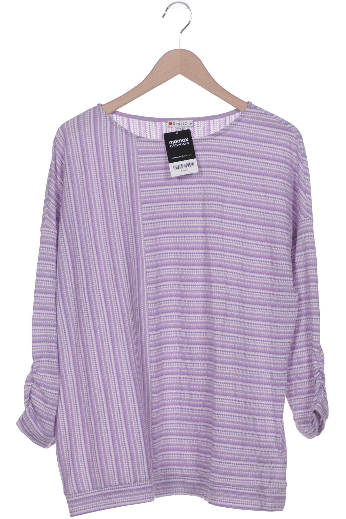 

Street One Damen Langarmshirt, flieder, Gr. 46