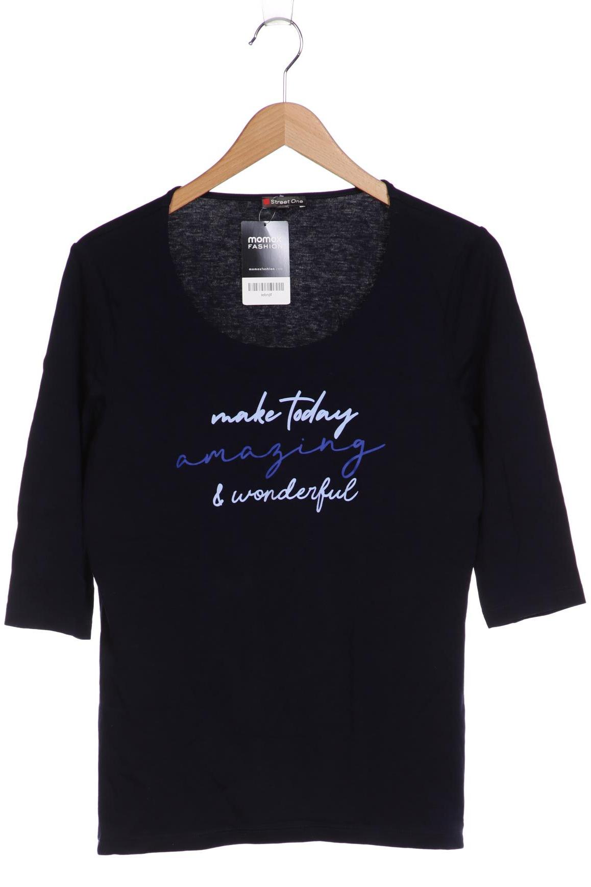 

Street One Damen Langarmshirt, marineblau, Gr. 44