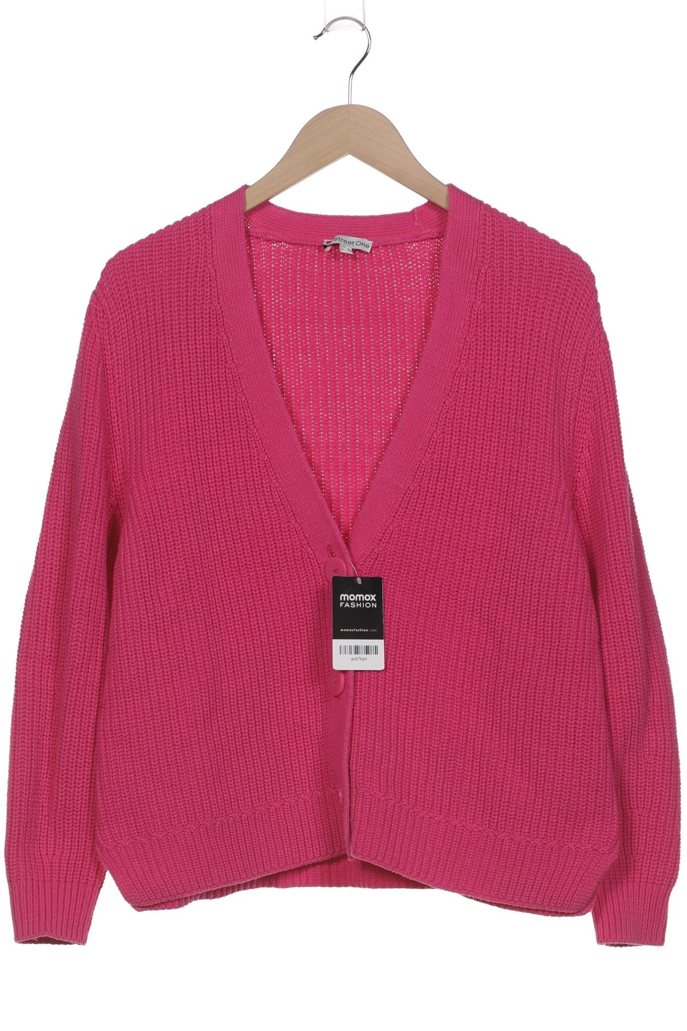 

Street One Damen Strickjacke, pink, Gr. 40