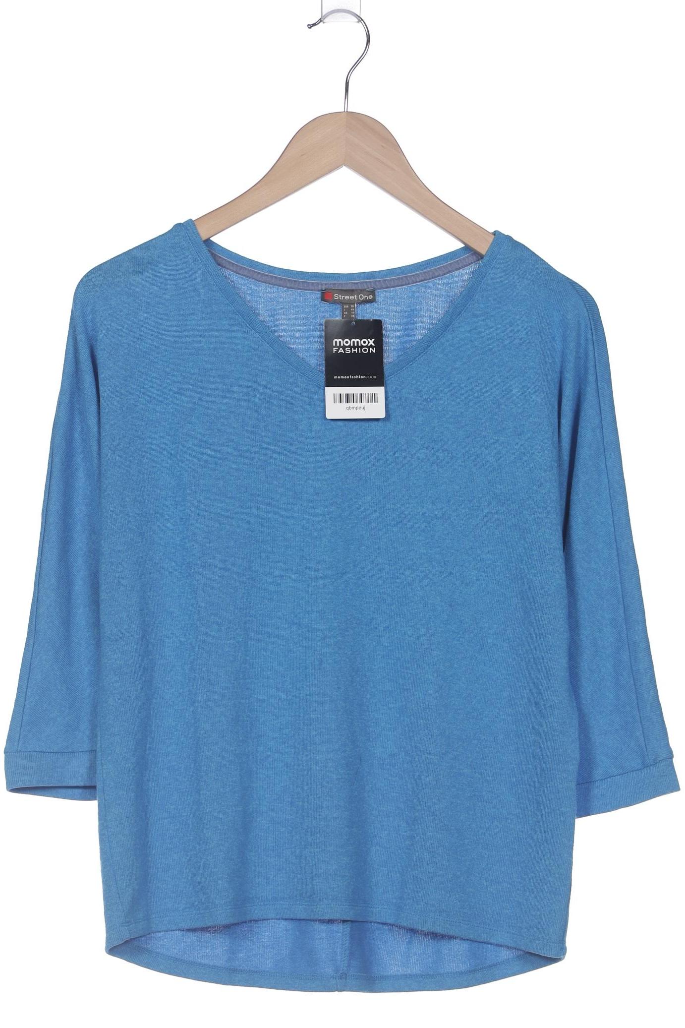 

Street One Damen Pullover, blau, Gr. 36