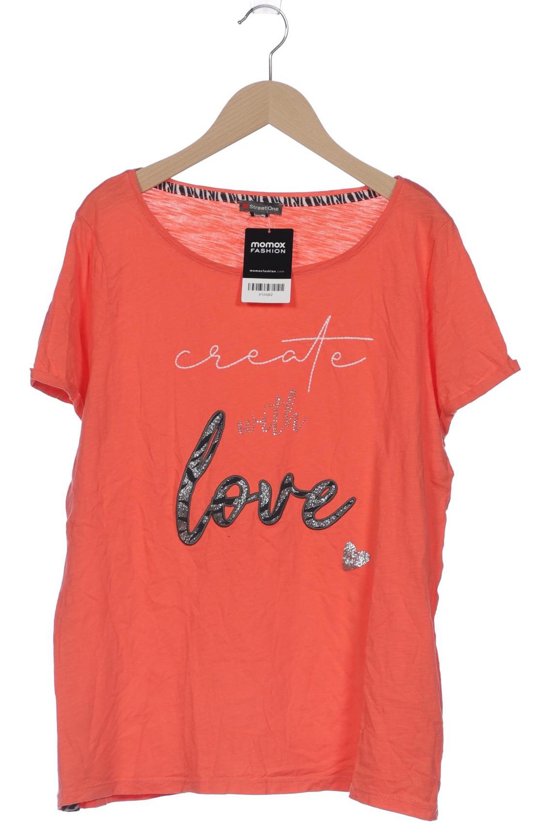 

Street One Damen T-Shirt, orange, Gr. 42