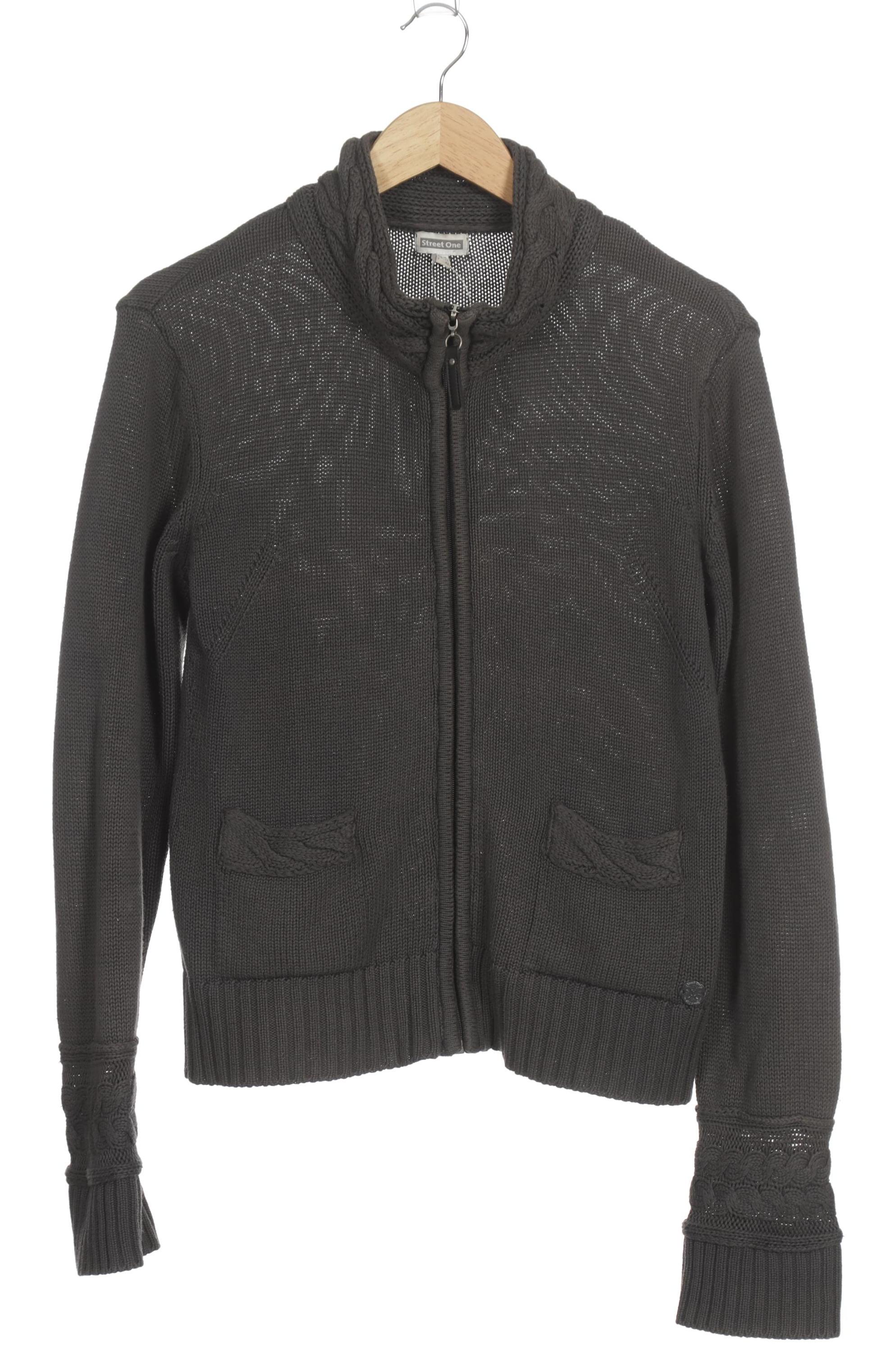 

Street One Damen Strickjacke, grau, Gr. 40