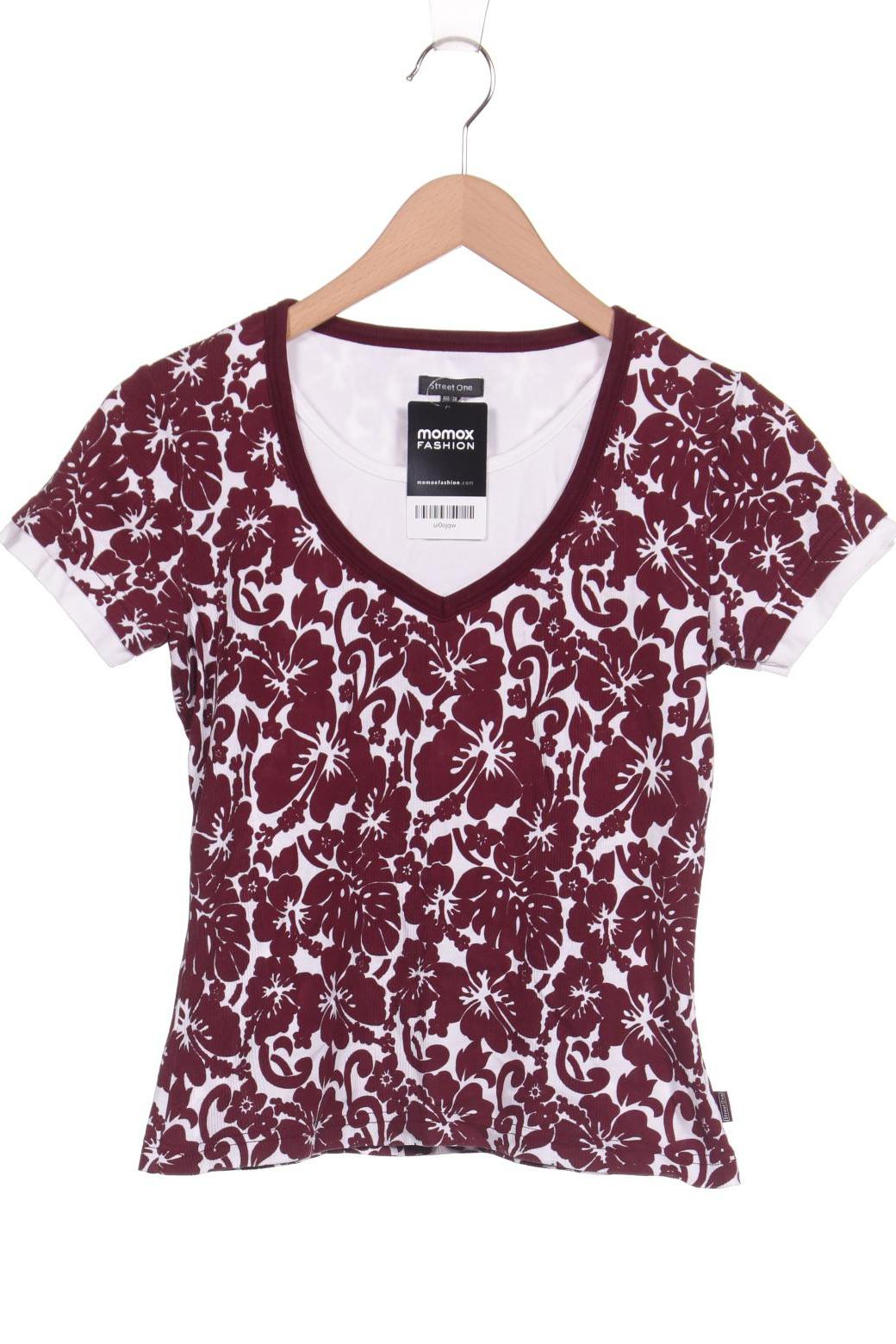 

Street One Damen T-Shirt, bordeaux, Gr. 38