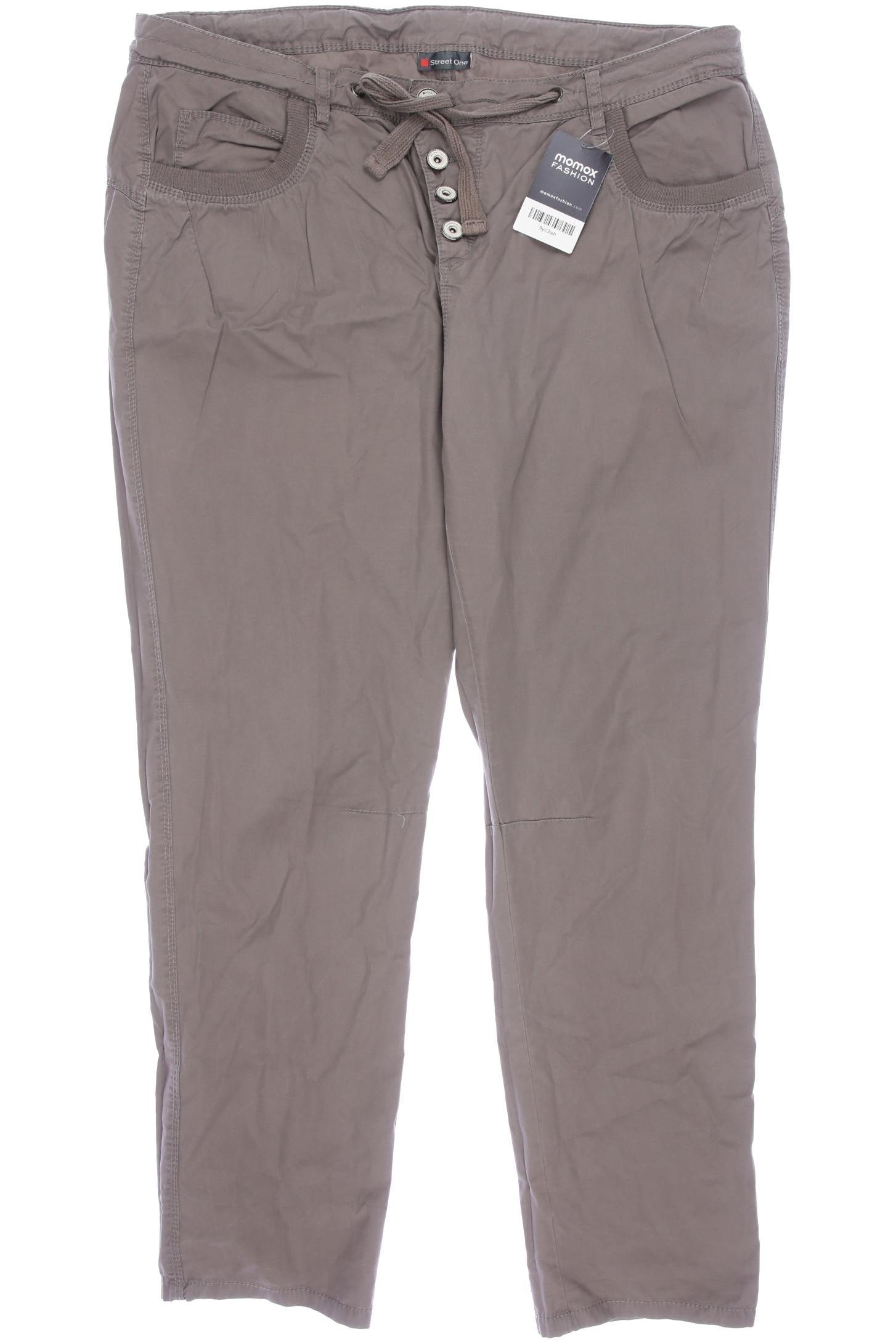 

Street One Damen Stoffhose, braun, Gr. 44