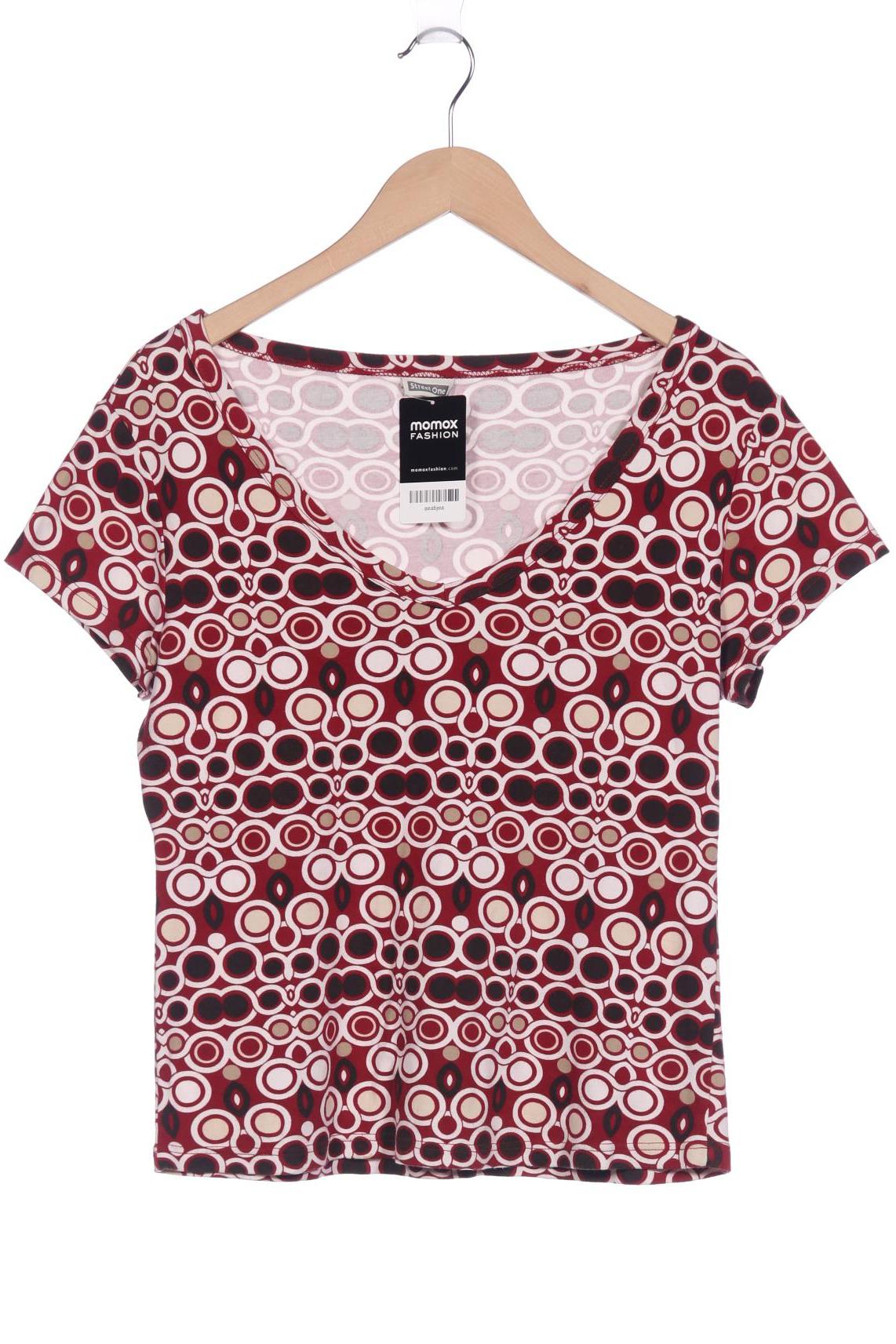 

Street One Damen T-Shirt, bordeaux, Gr. 44