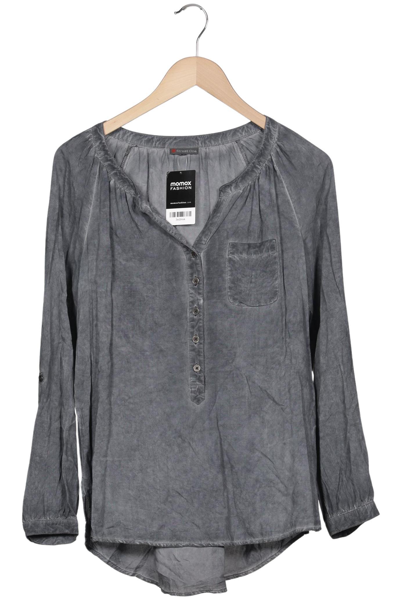 

Street One Damen Bluse, grau, Gr. 40
