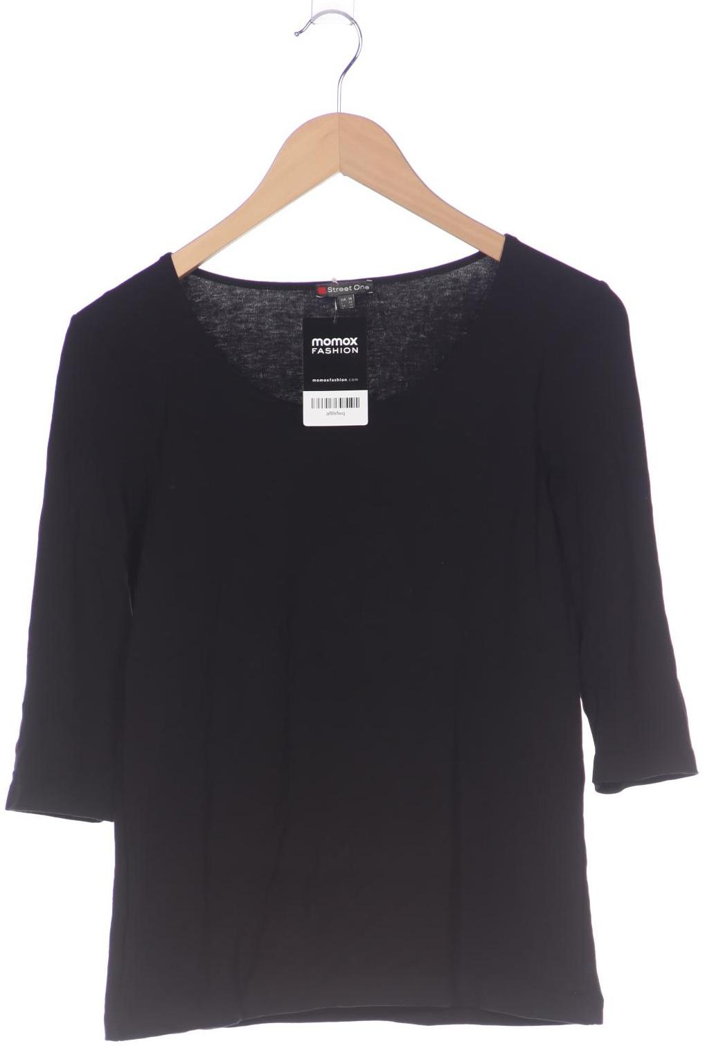 

Street One Damen Langarmshirt, schwarz, Gr. 38