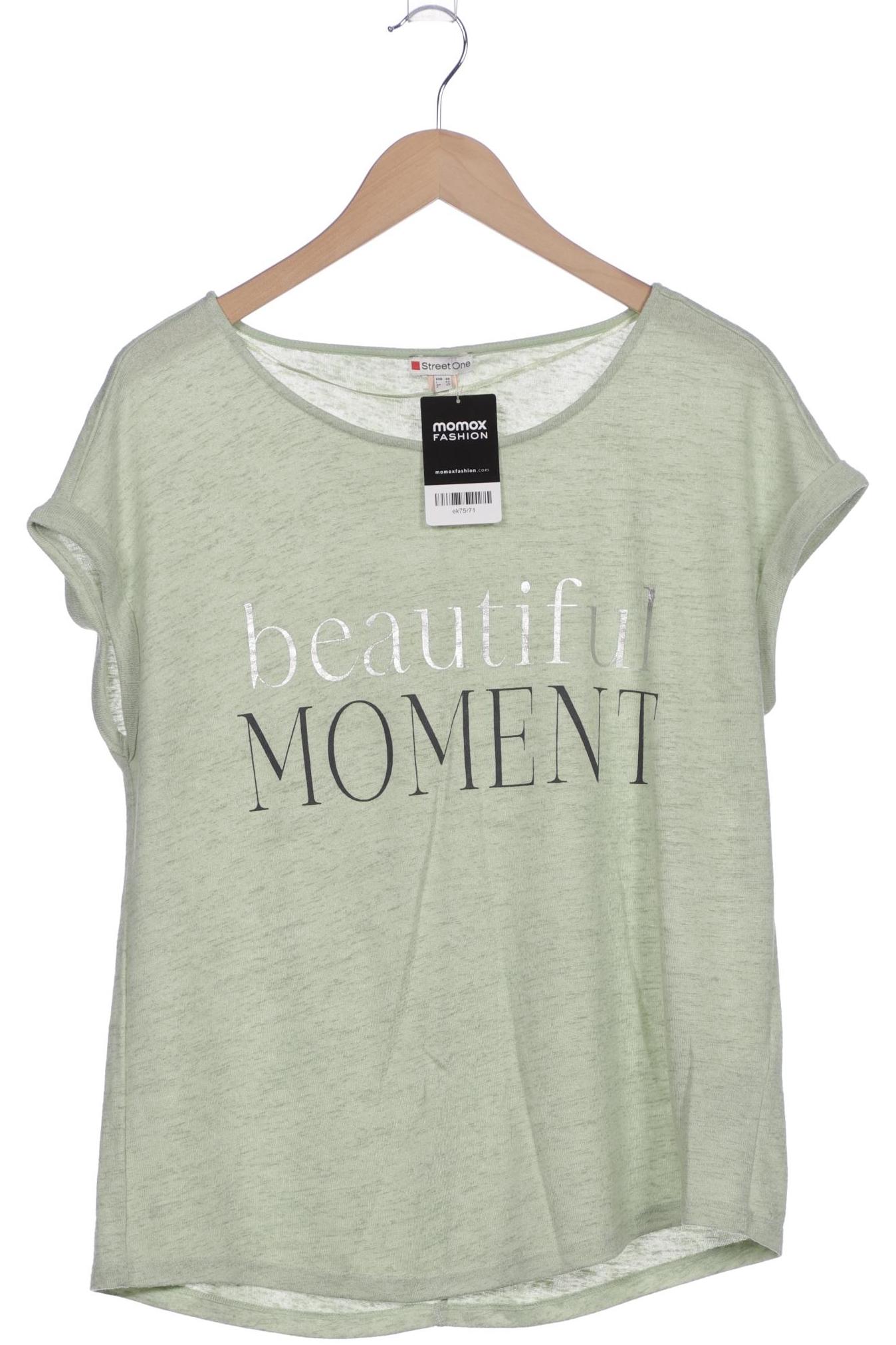 

Street One Damen T-Shirt, hellgrün, Gr. 40