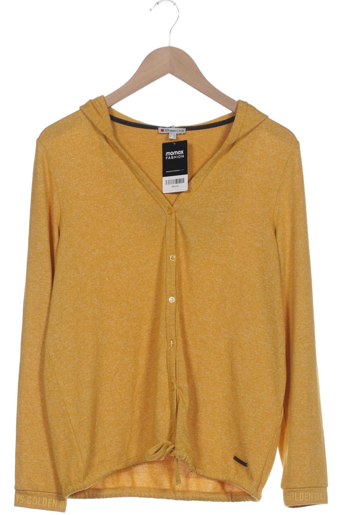 

Street One Damen Strickjacke, gelb, Gr. 40