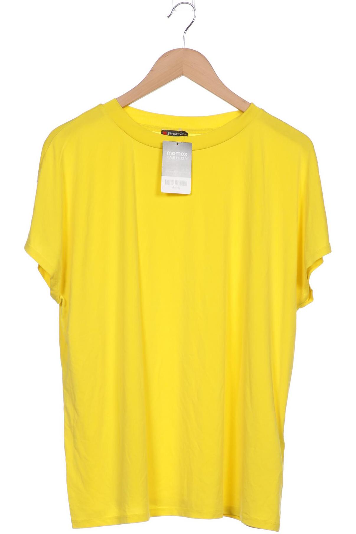 

Street One Damen T-Shirt, gelb, Gr. 46