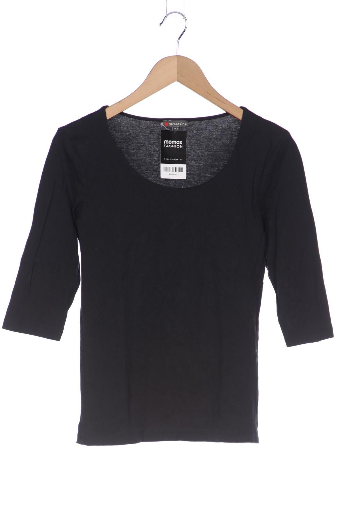 

Street One Damen Langarmshirt, schwarz, Gr. 38