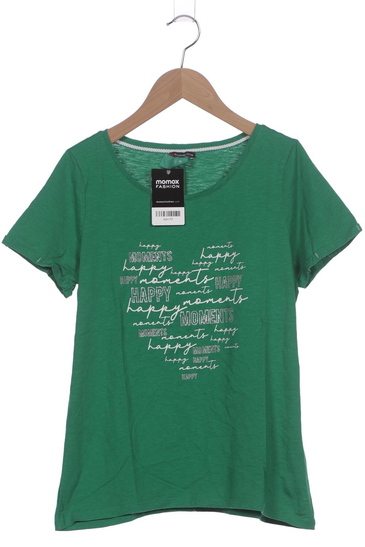 

Street One Damen T-Shirt, grün, Gr. 36