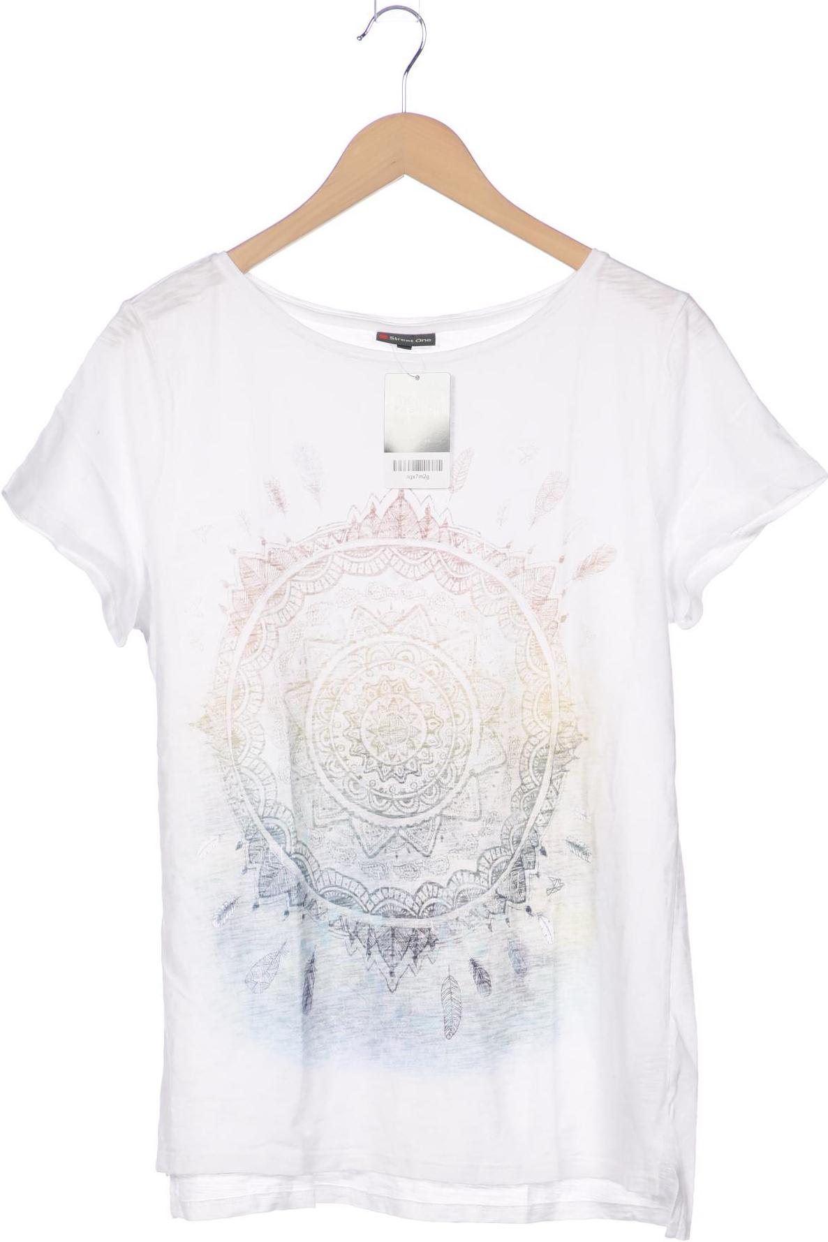 

Street One Damen T-Shirt, weiß