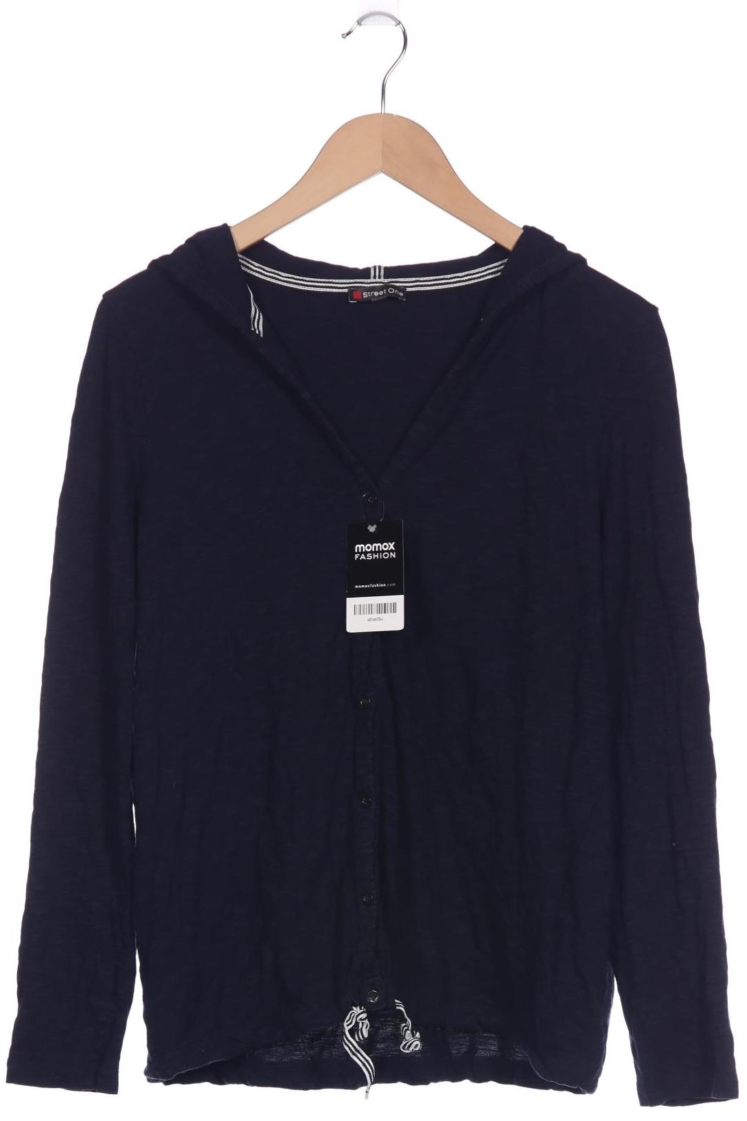 

Street One Damen Strickjacke, marineblau, Gr. 36