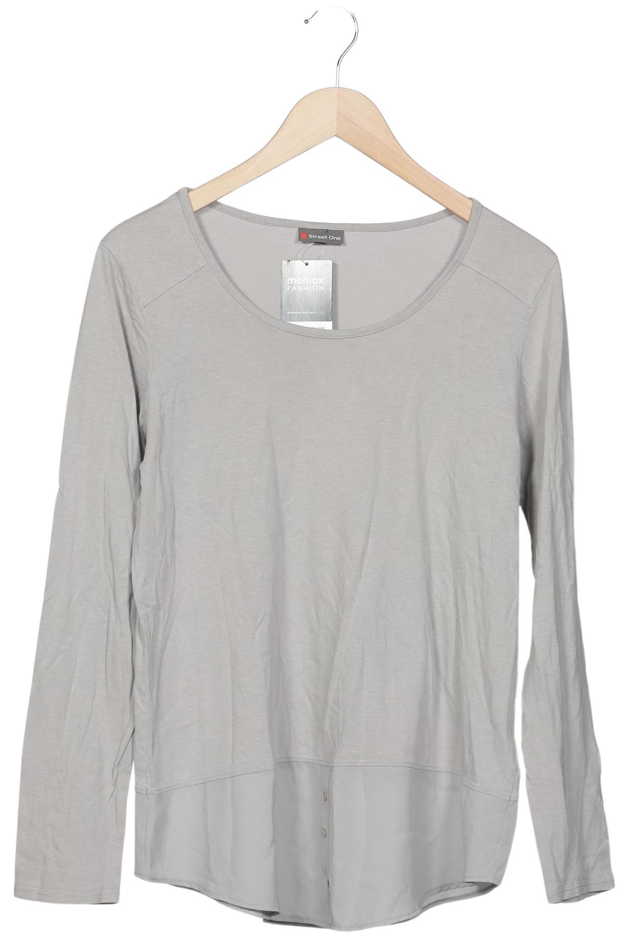 

Street One Damen Langarmshirt, grau, Gr. 40