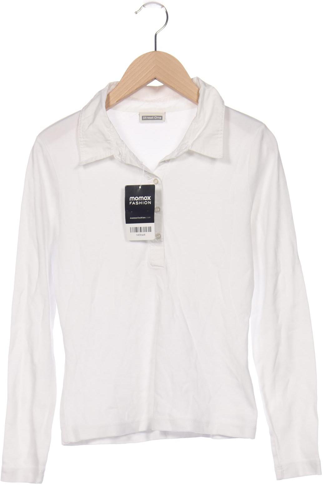 

Street One Damen Poloshirt, weiß, Gr. 34