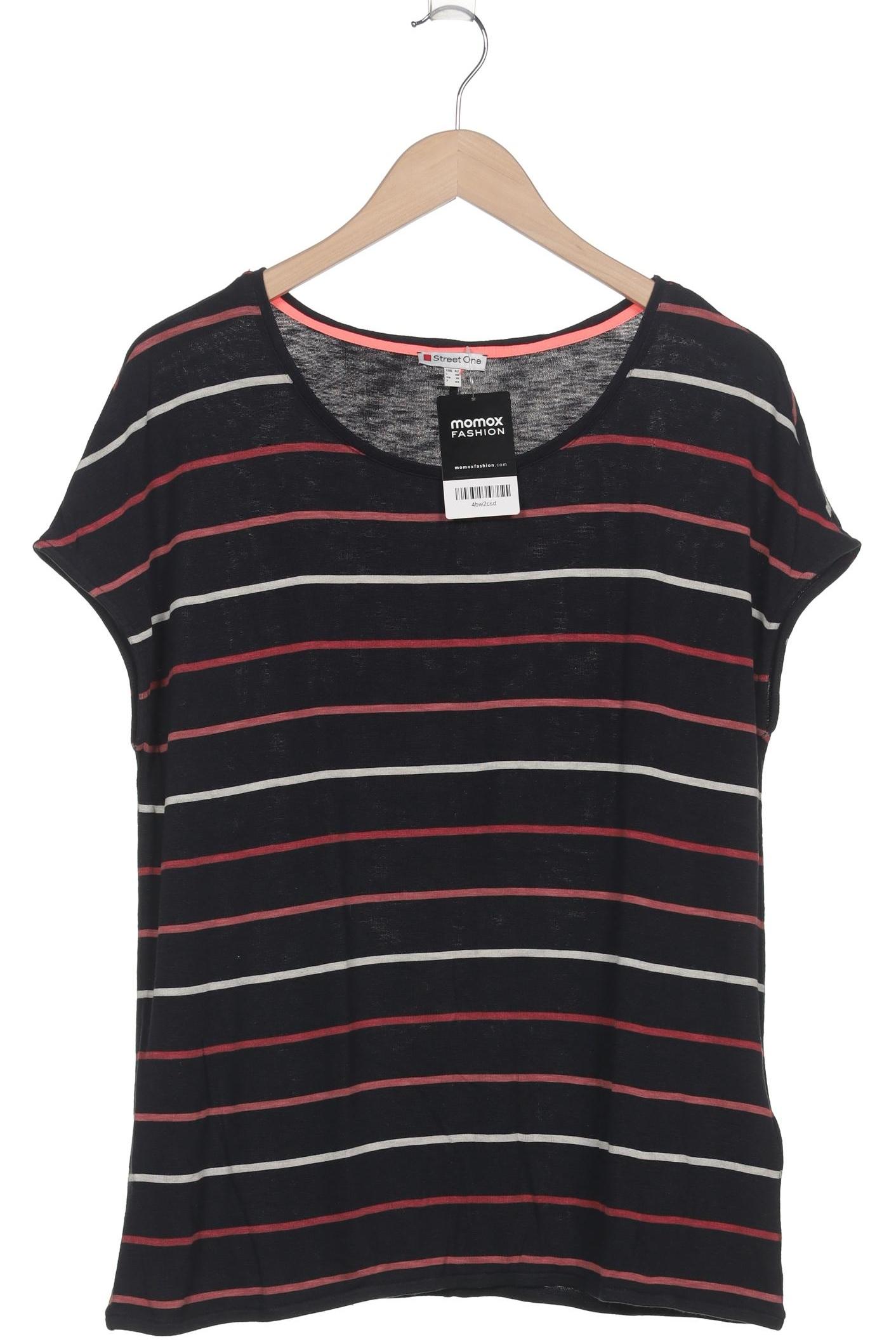 

Street One Damen T-Shirt, schwarz, Gr. 42