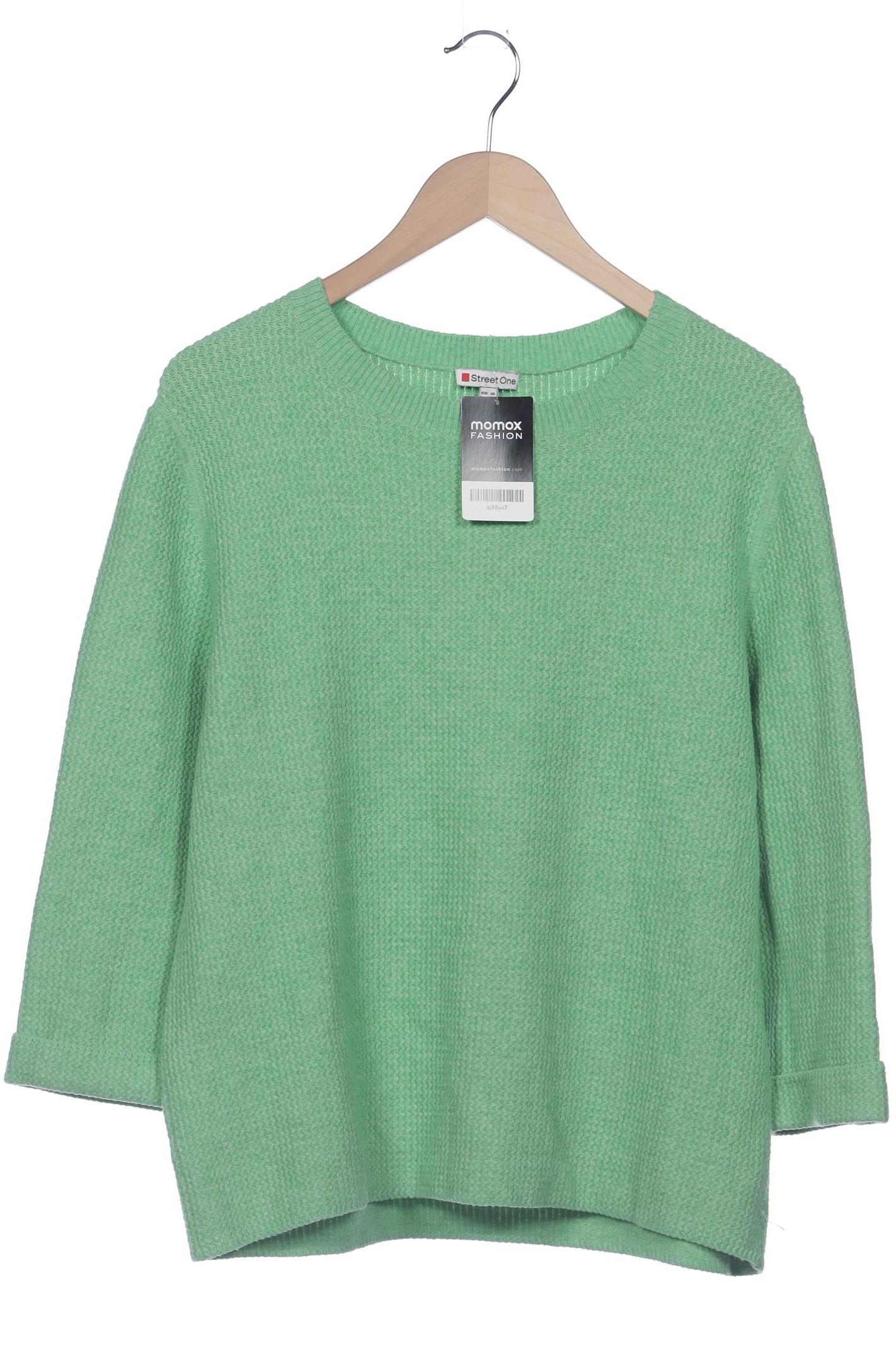 

Street One Damen Pullover, grün, Gr. 40