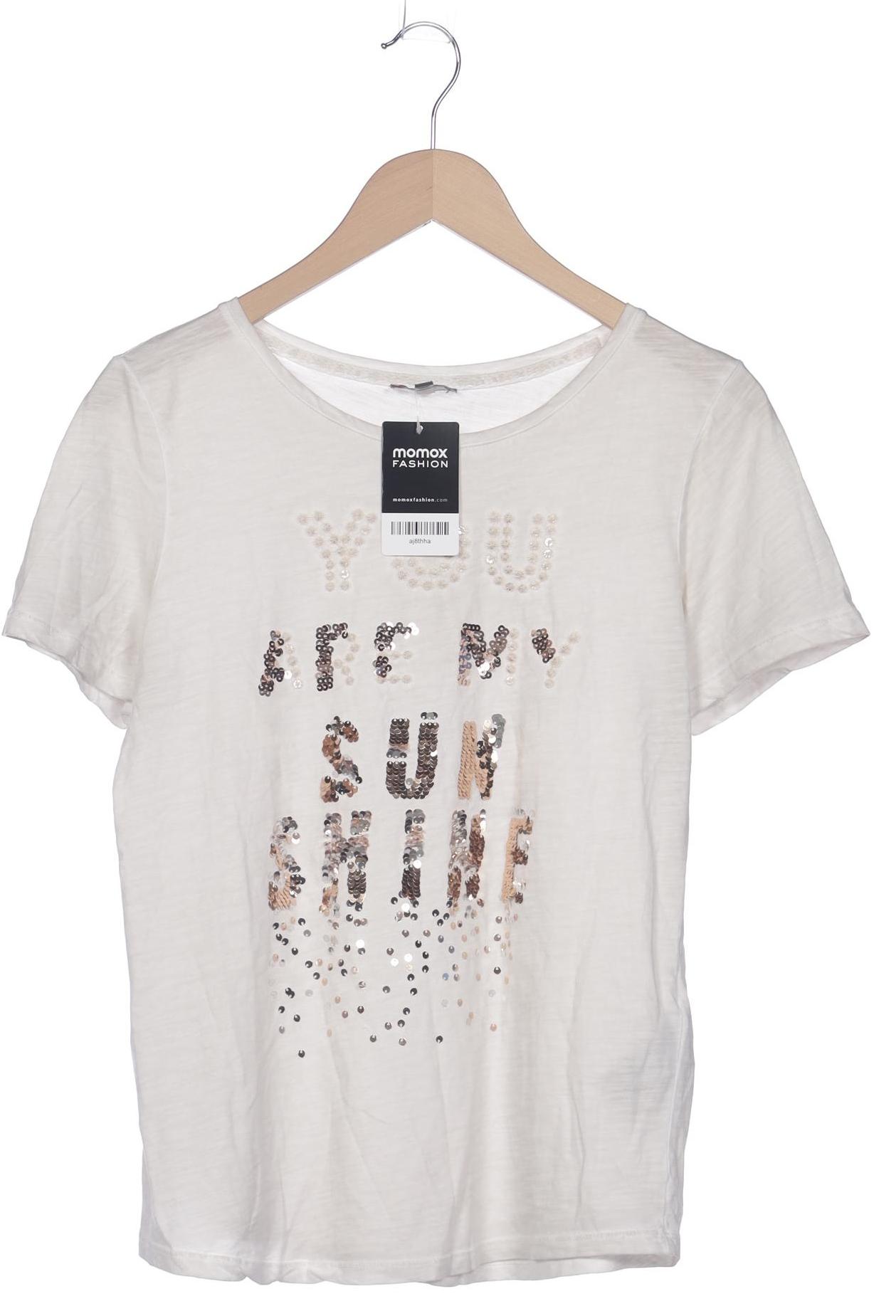 

Street One Damen T-Shirt, cremeweiß, Gr. 38